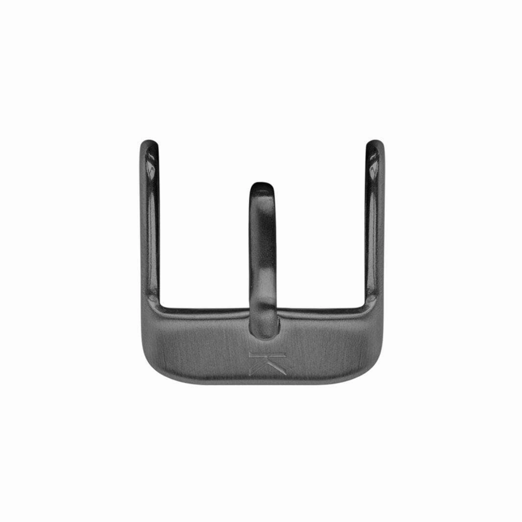 16MM BRUSHED GUNMETAL BUCKLE