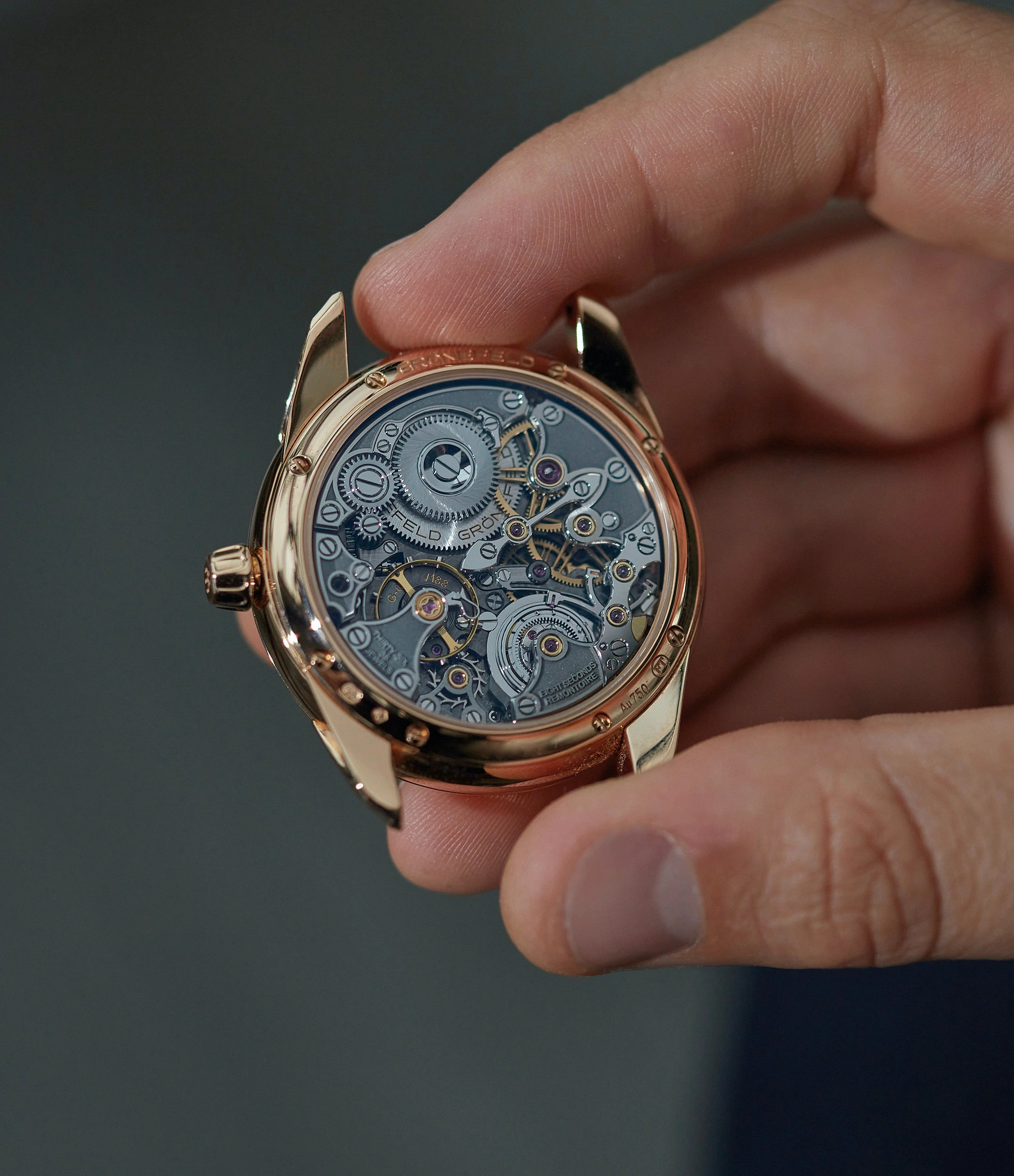 1941 Remontoire | Silver dial | Red gold