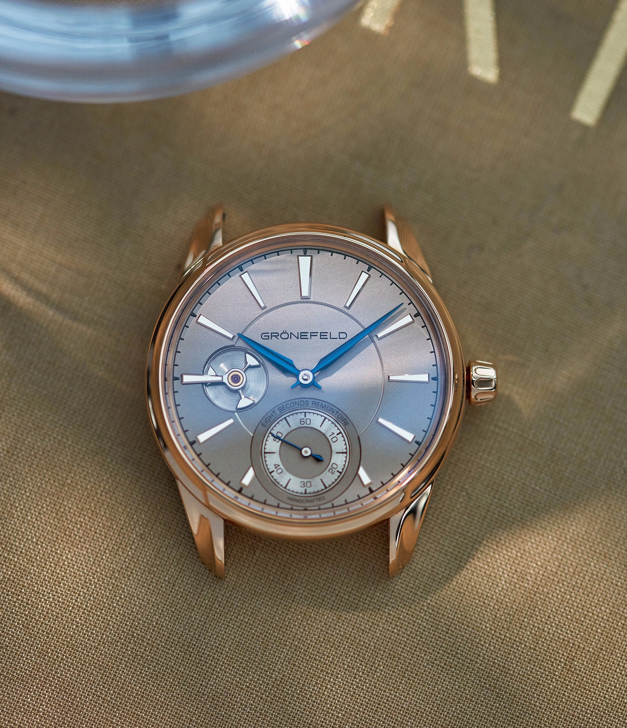 1941 Remontoire | Silver dial | Red gold