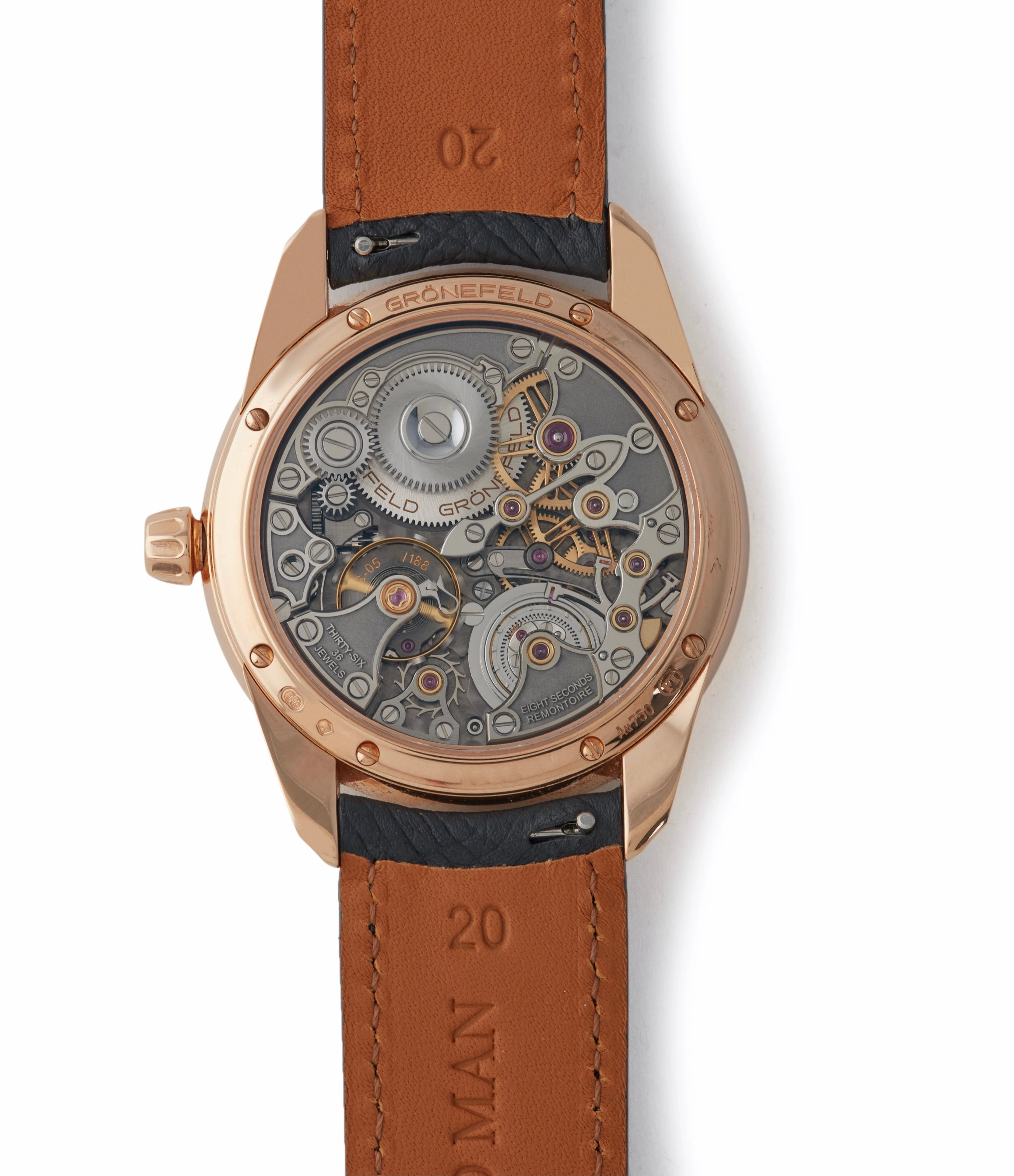 1941 Remontoire | Silver dial | Red gold
