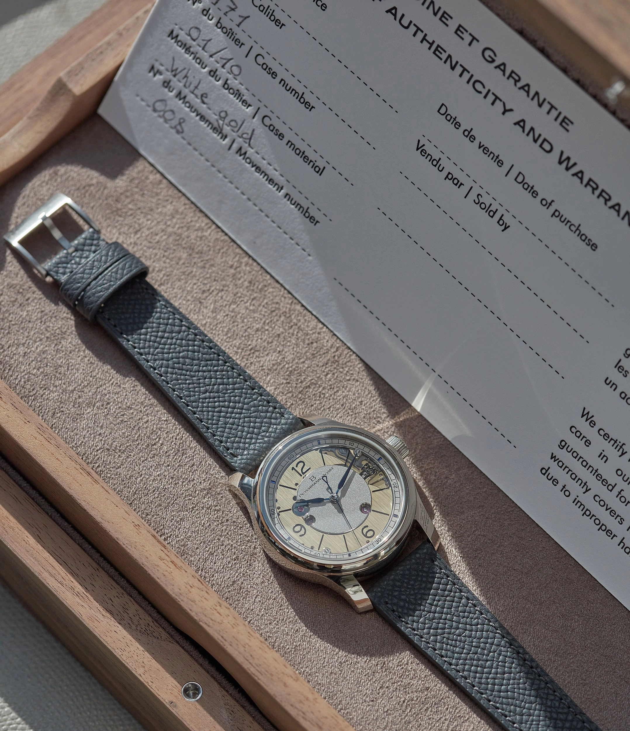 1967 Deadbeat Seconds | White Gold