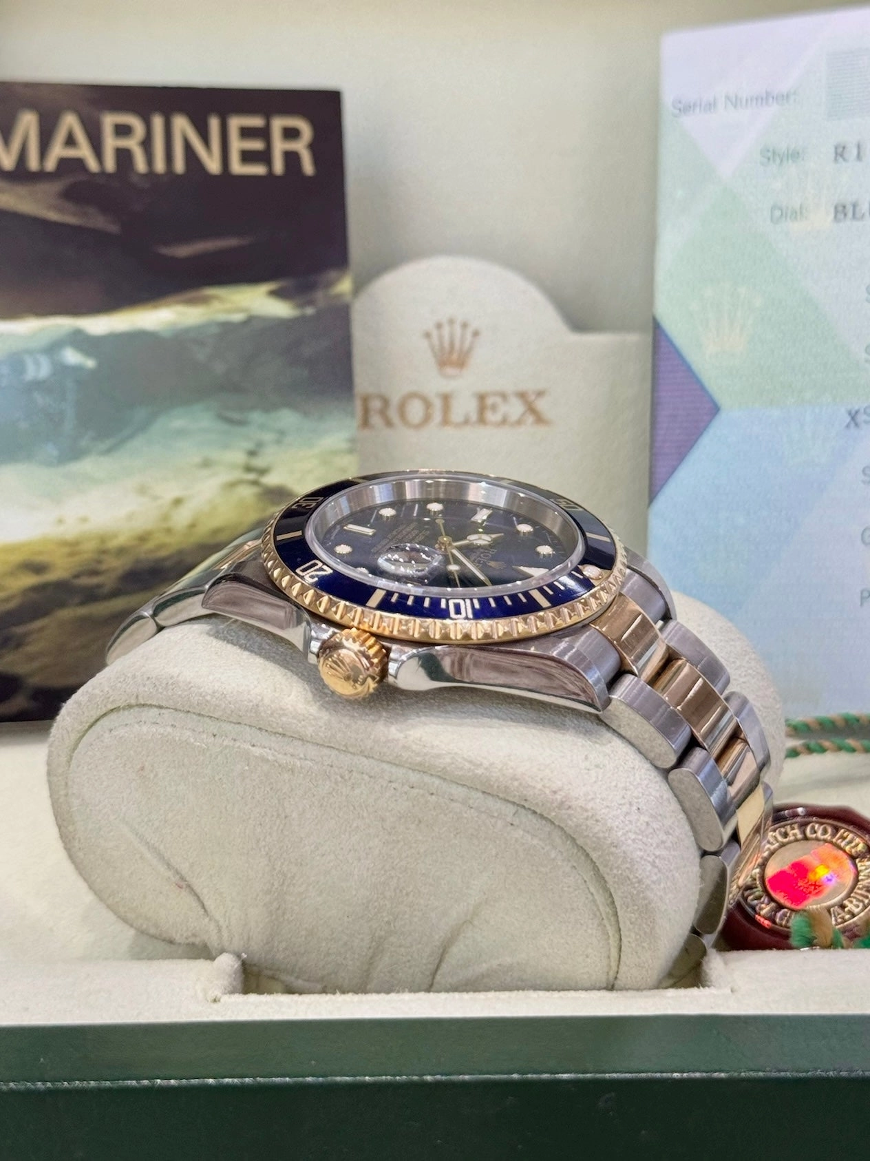 2004 Rolex Submariner 16613LB