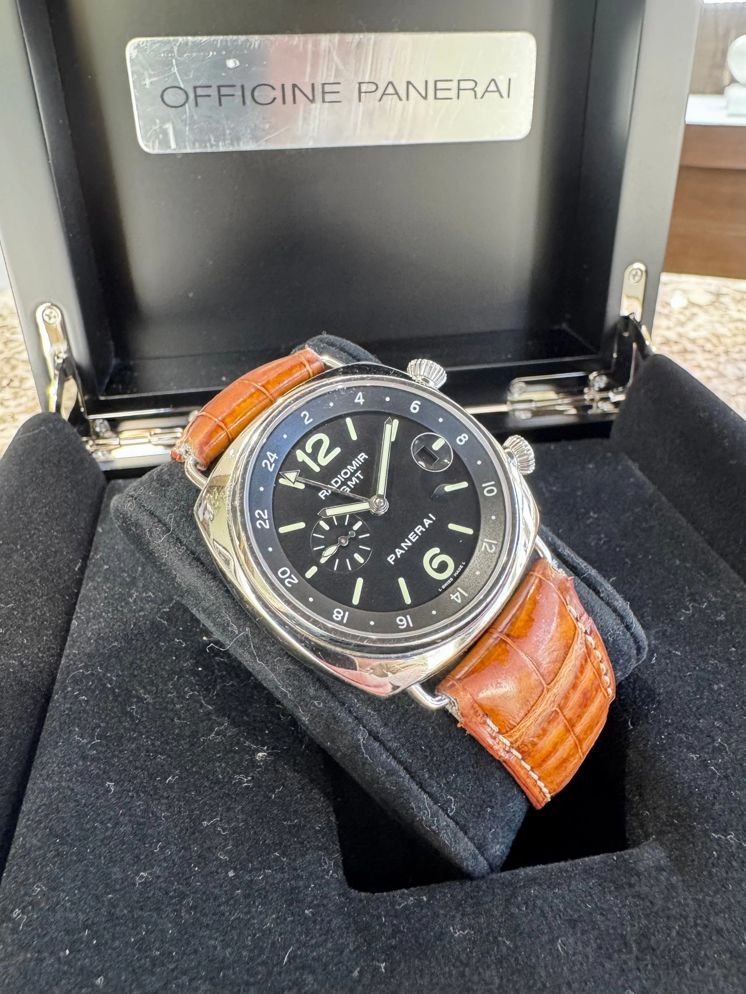 2009 Panerai Radiomir GMT PAM00242