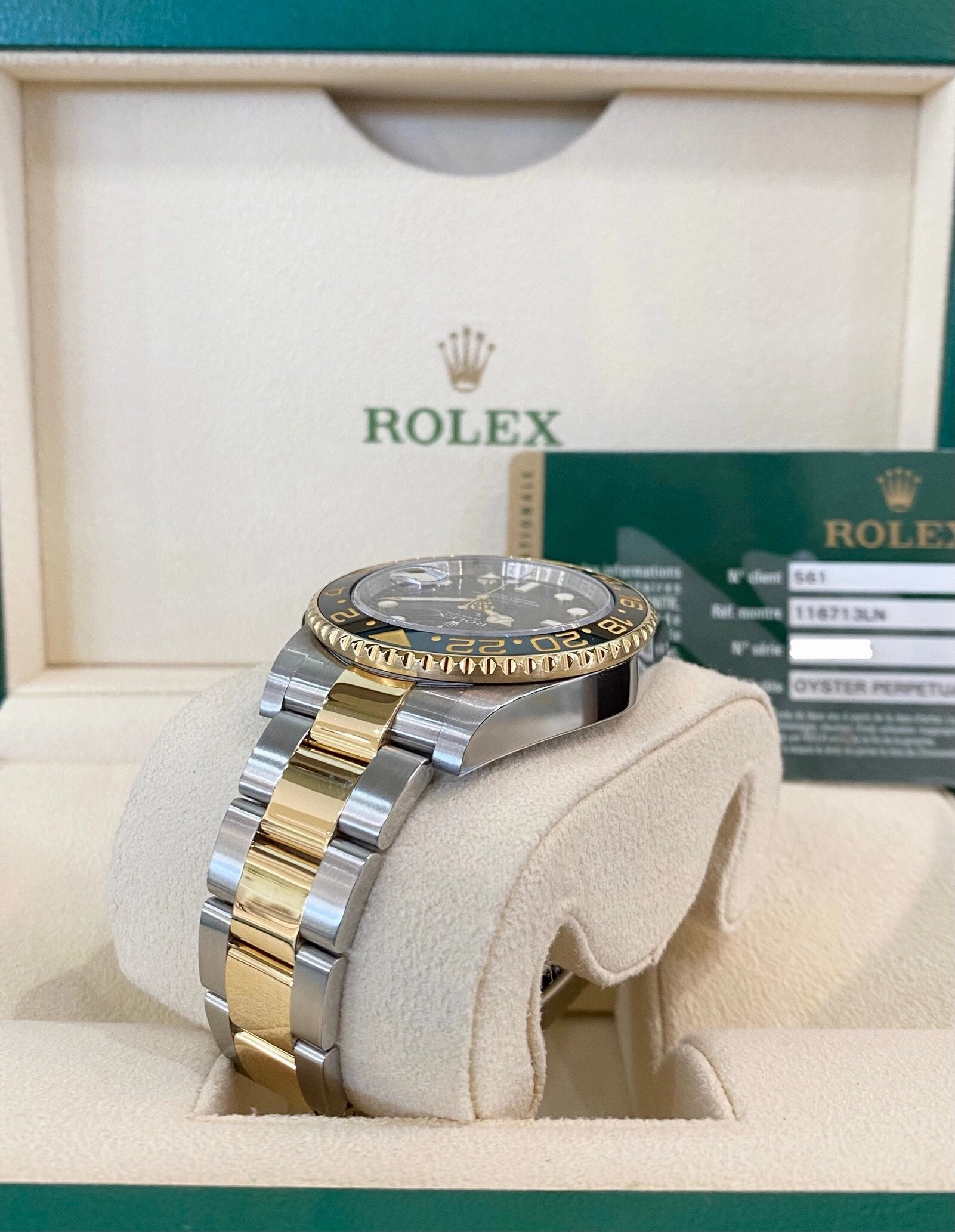 2010 Rolex GMT-Master II 116713LN