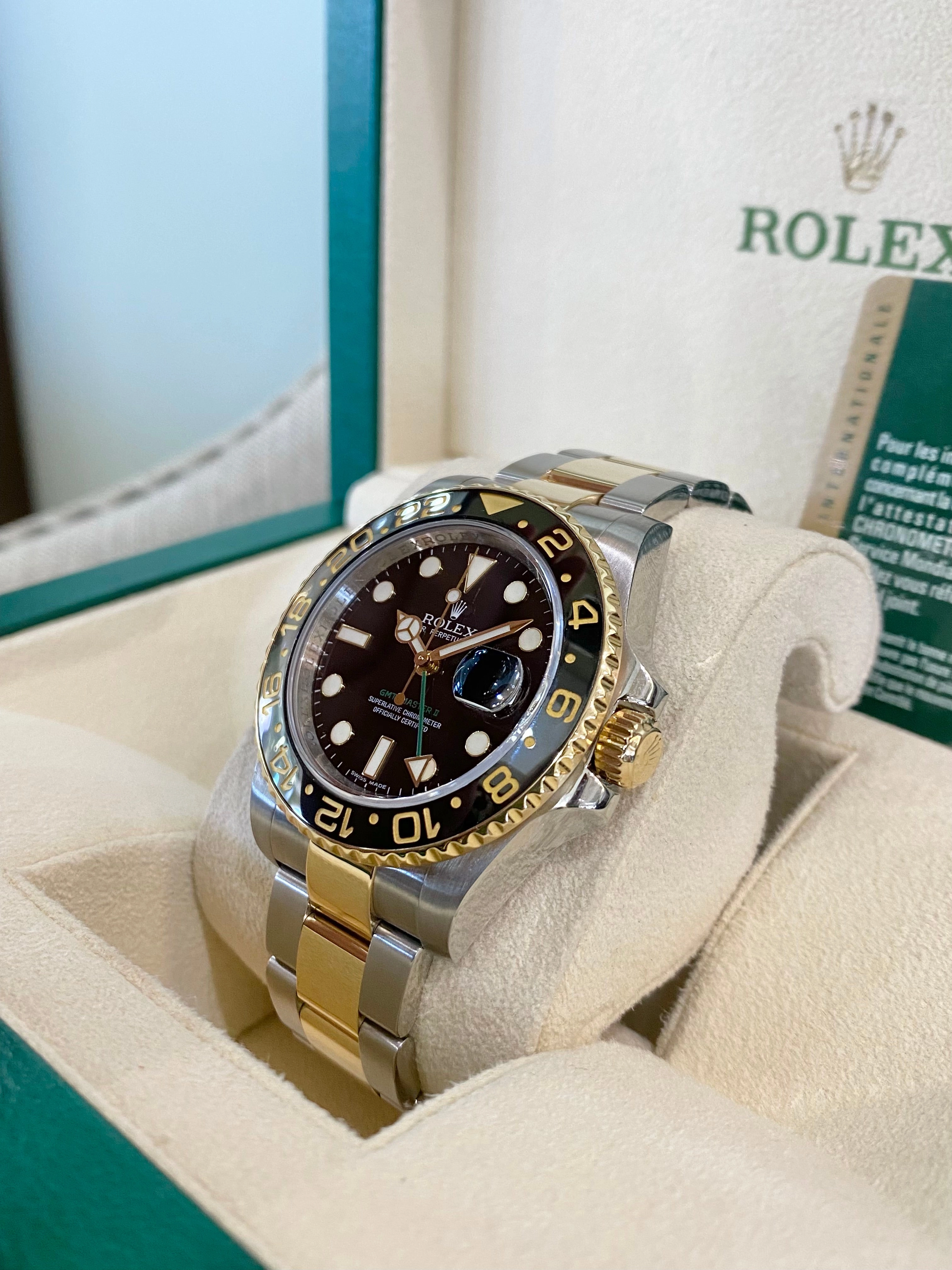 2010 Rolex GMT-Master II 116713LN