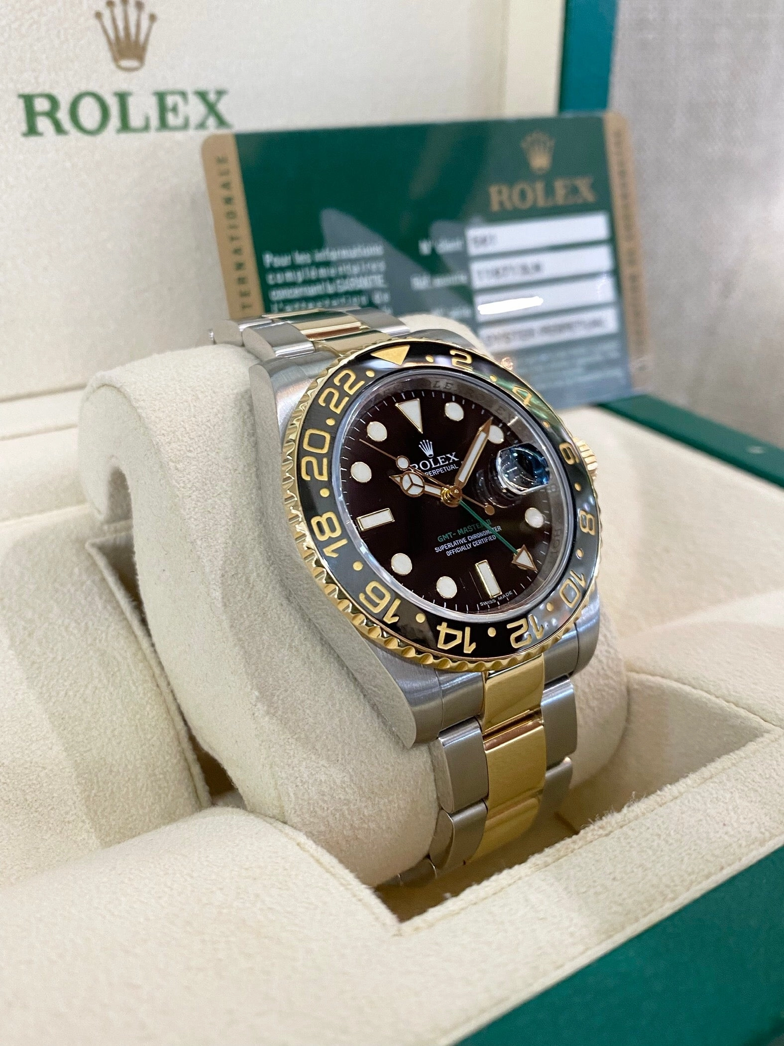 2010 Rolex GMT-Master II 116713LN