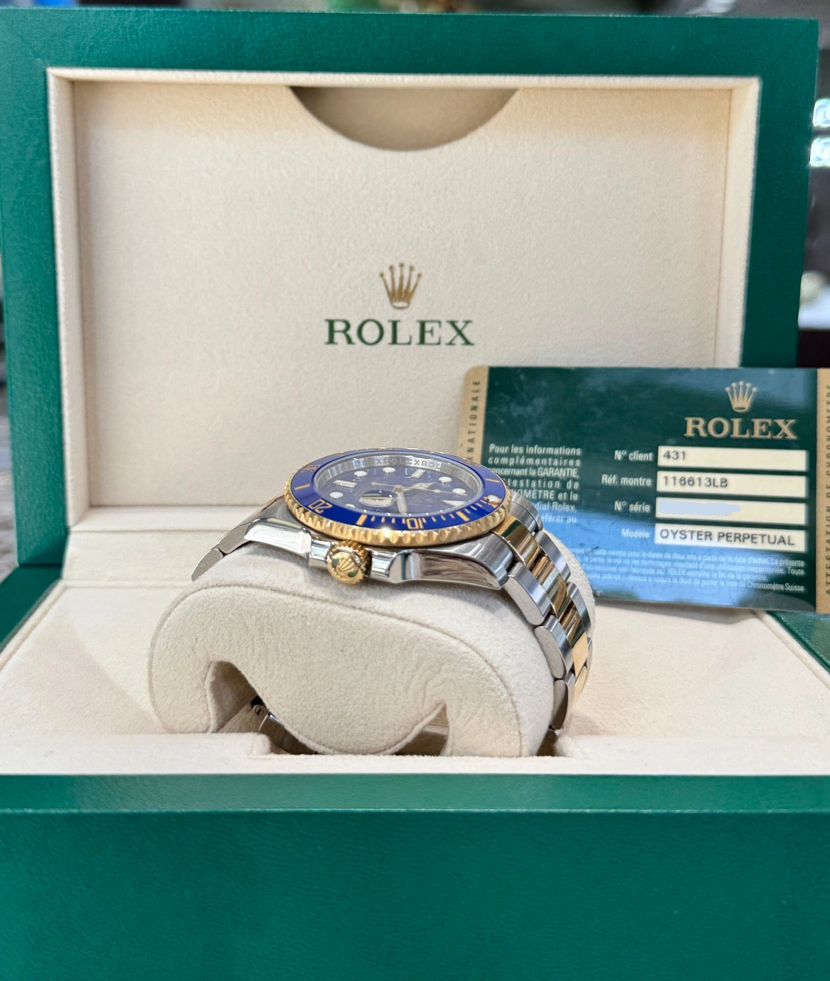 2011 Rolex Submariner 116613LB