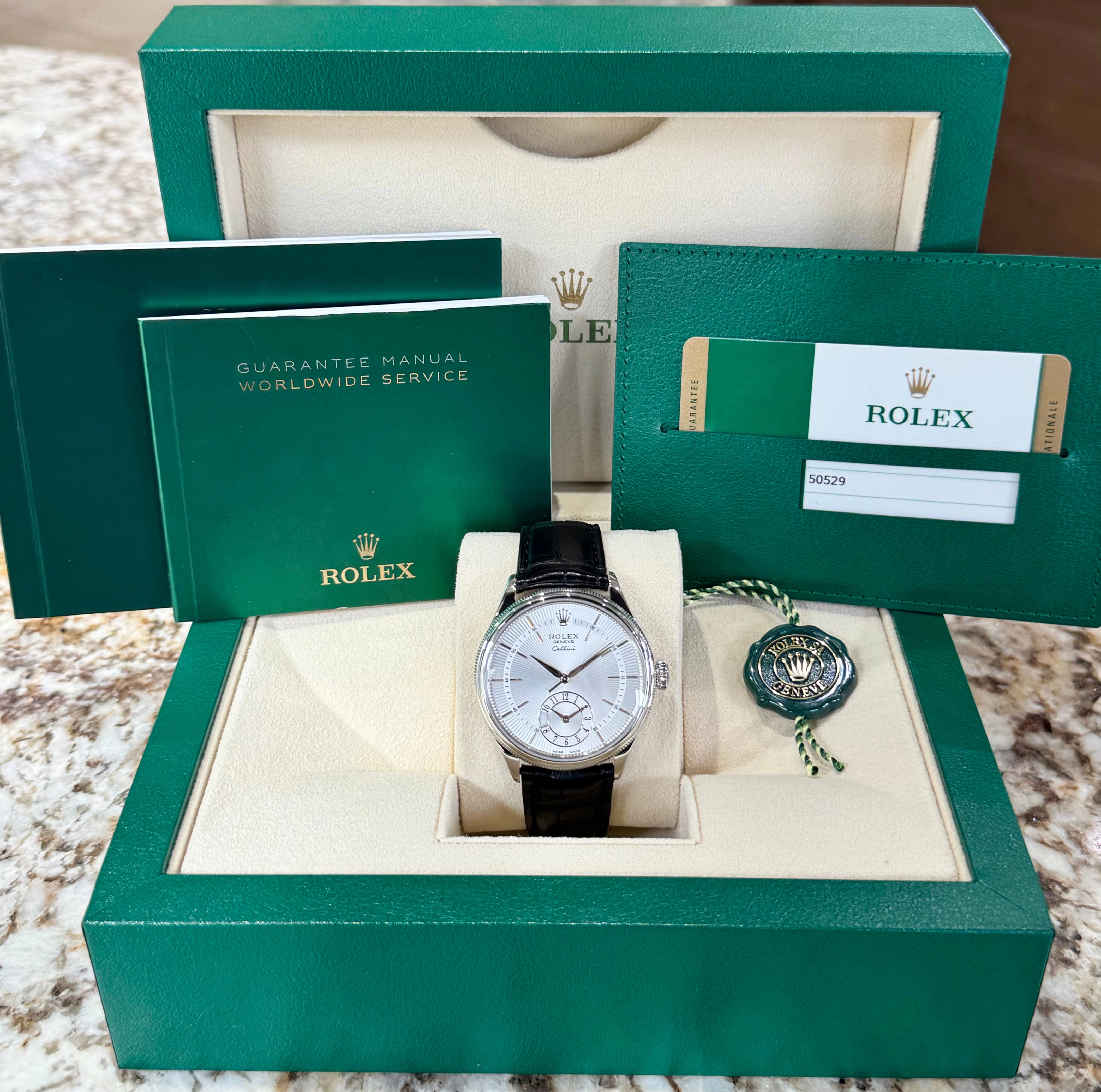 2016 Rolex Cellini Dual Time 50529