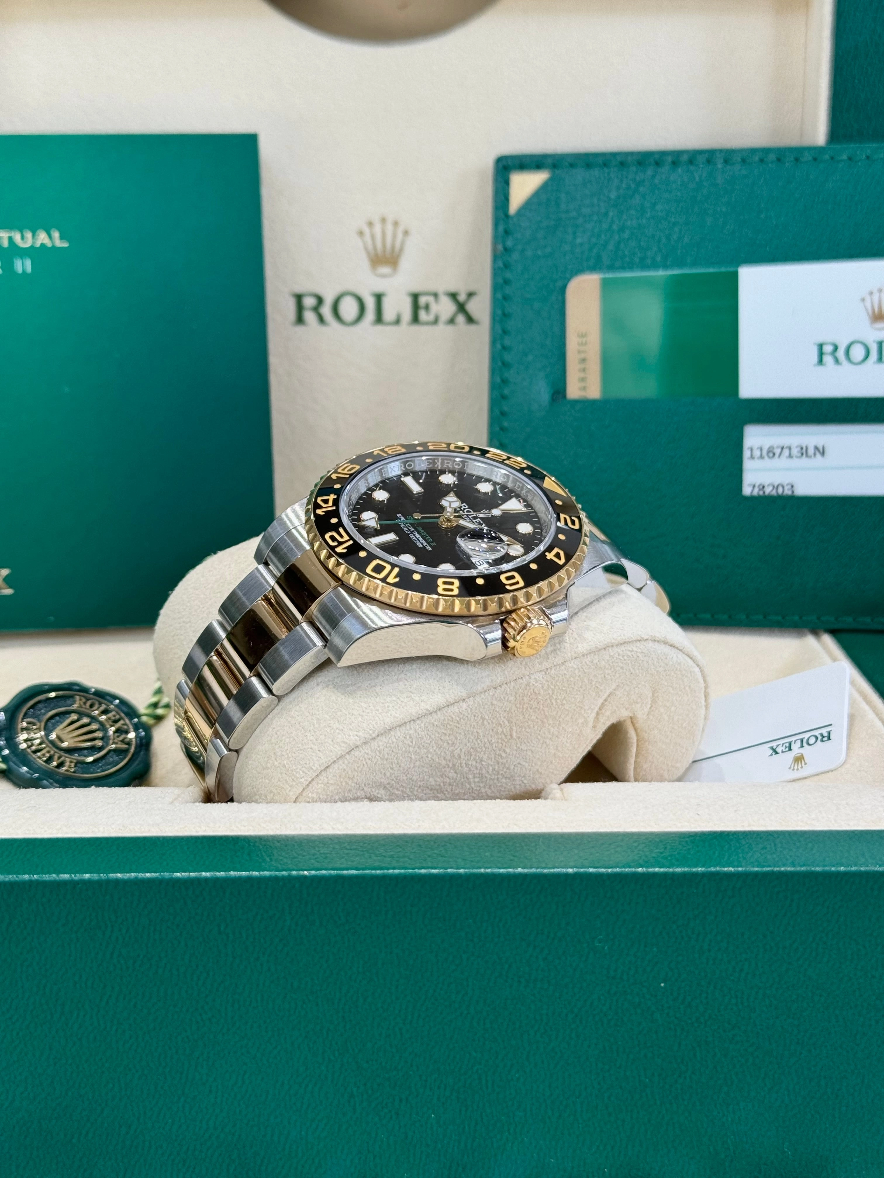 2016 Rolex GMT-Master II 116713LN