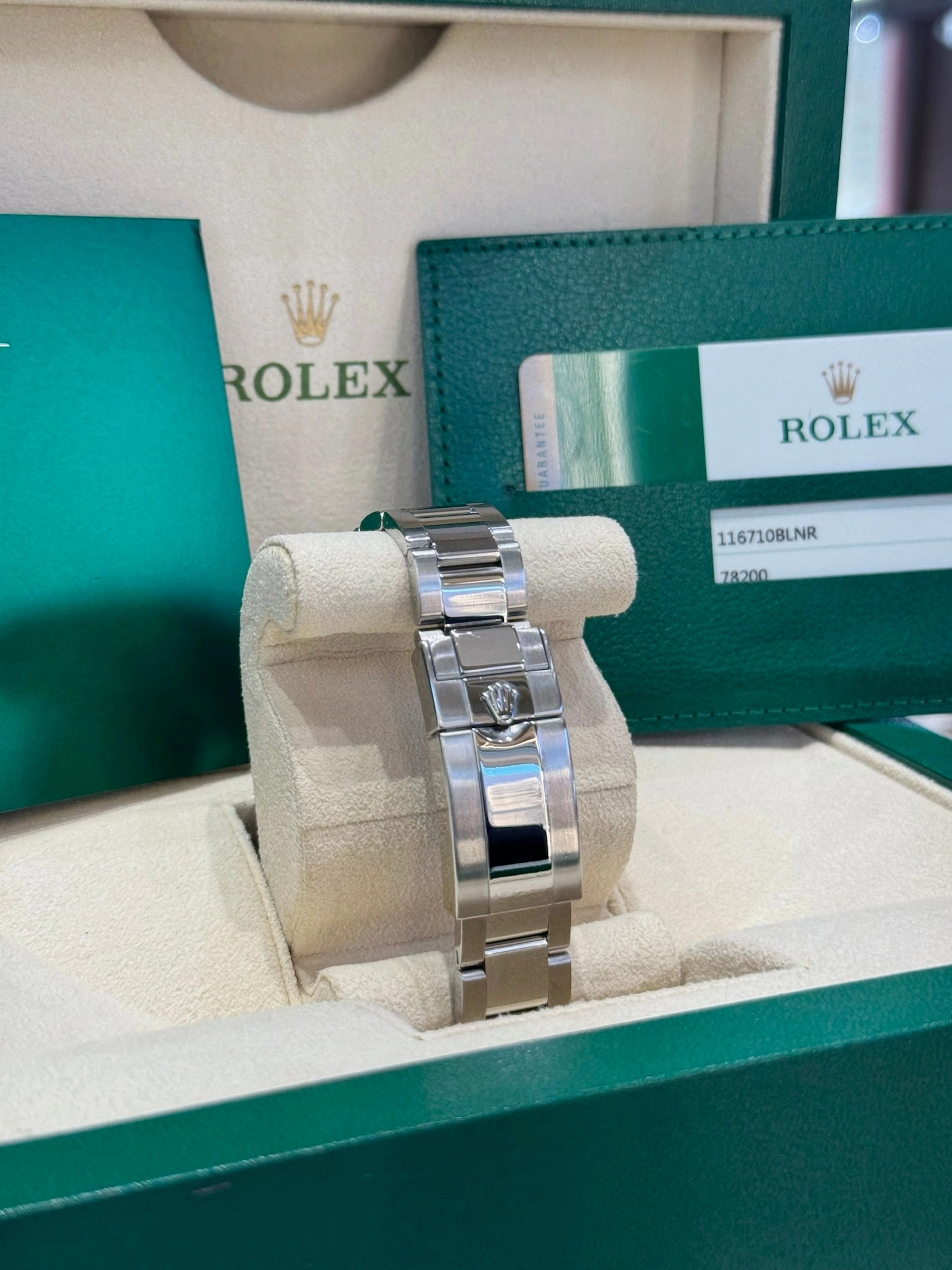 2017 Rolex GMT-Master II Batman 116710BLNR