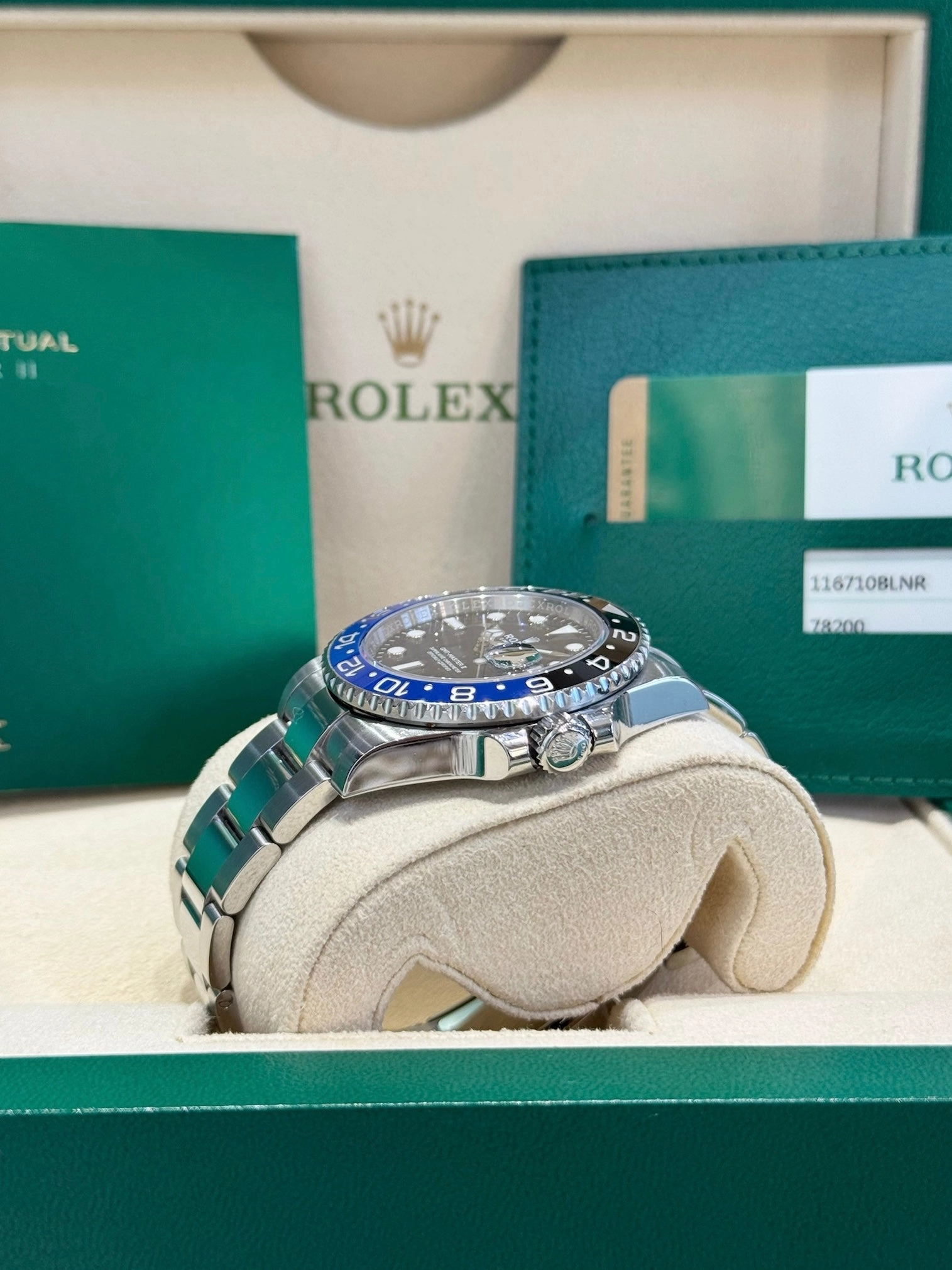 2017 Rolex GMT-Master II Batman 116710BLNR