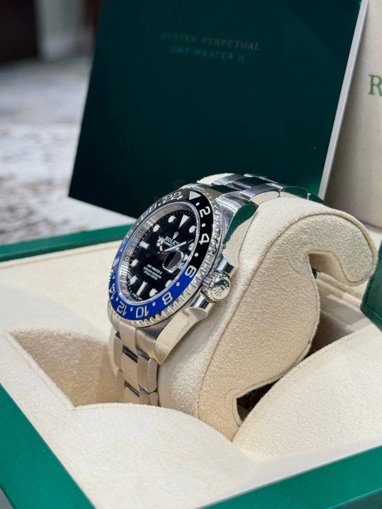2017 Rolex GMT-Master II Batman 116710BLNR