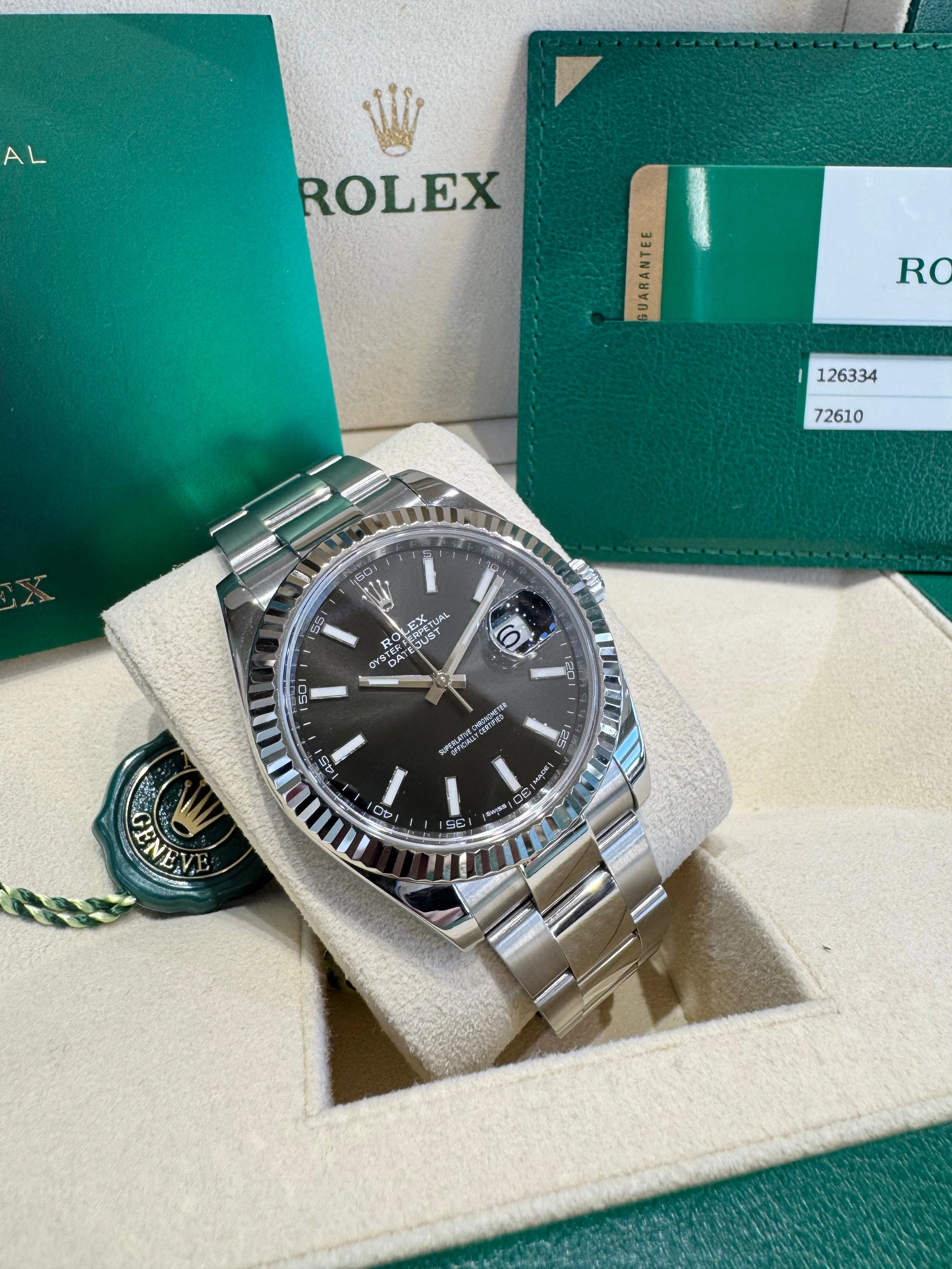 2018 Rolex Datejust 41 126334