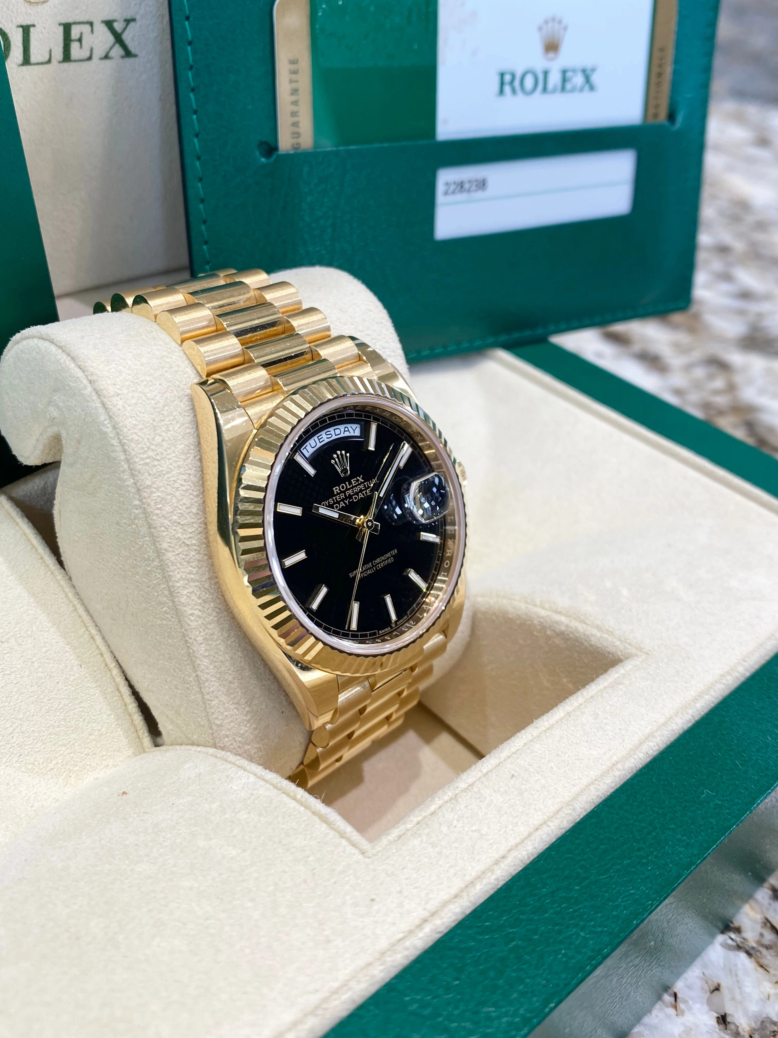 2019 Rolex Day-Date 40 228238
