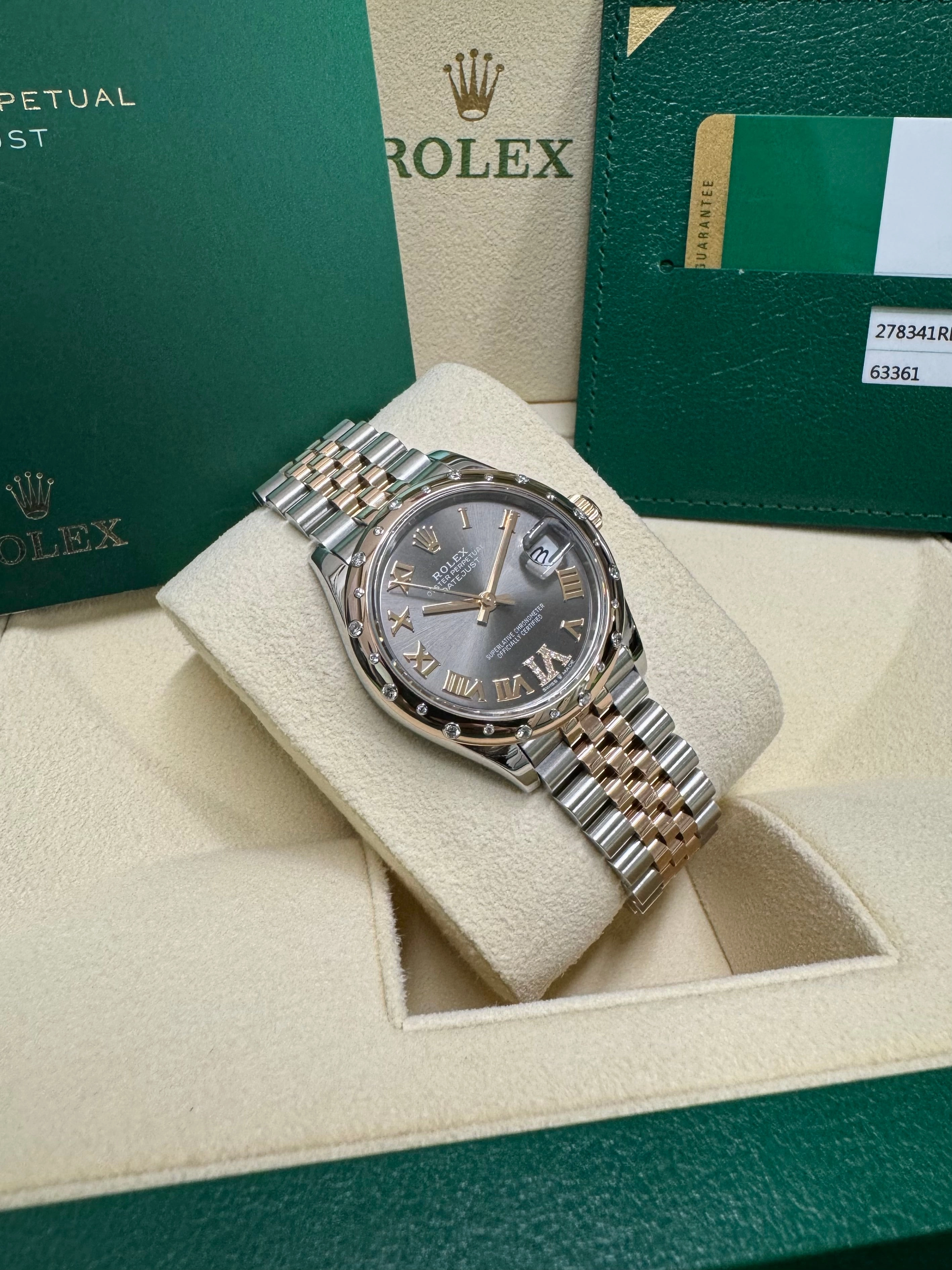 2019 Rolex Ladies Datejust 31 278341RBR