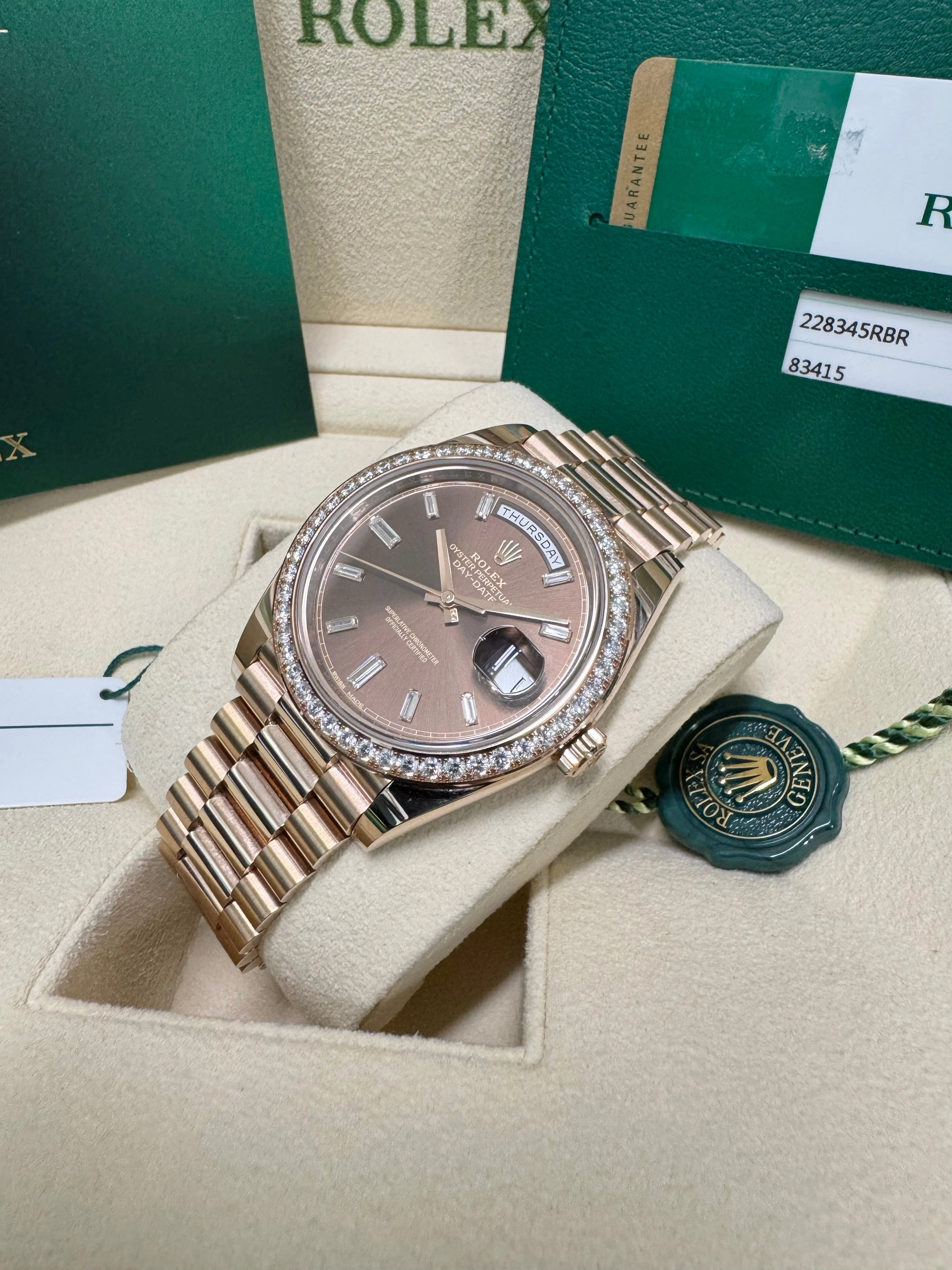 2020 Rolex Day-Date 40 228345RBR