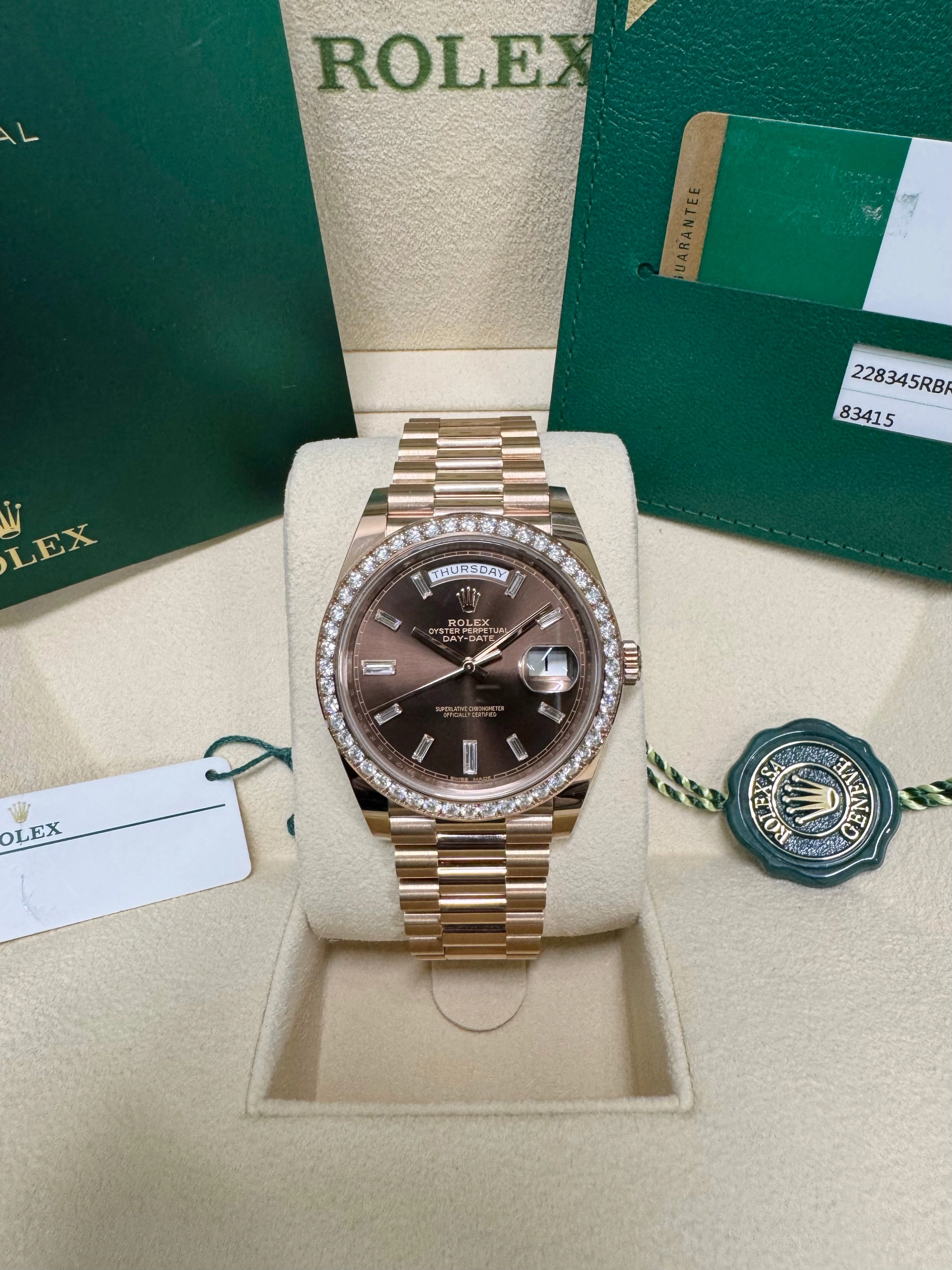 2020 Rolex Day-Date 40 228345RBR