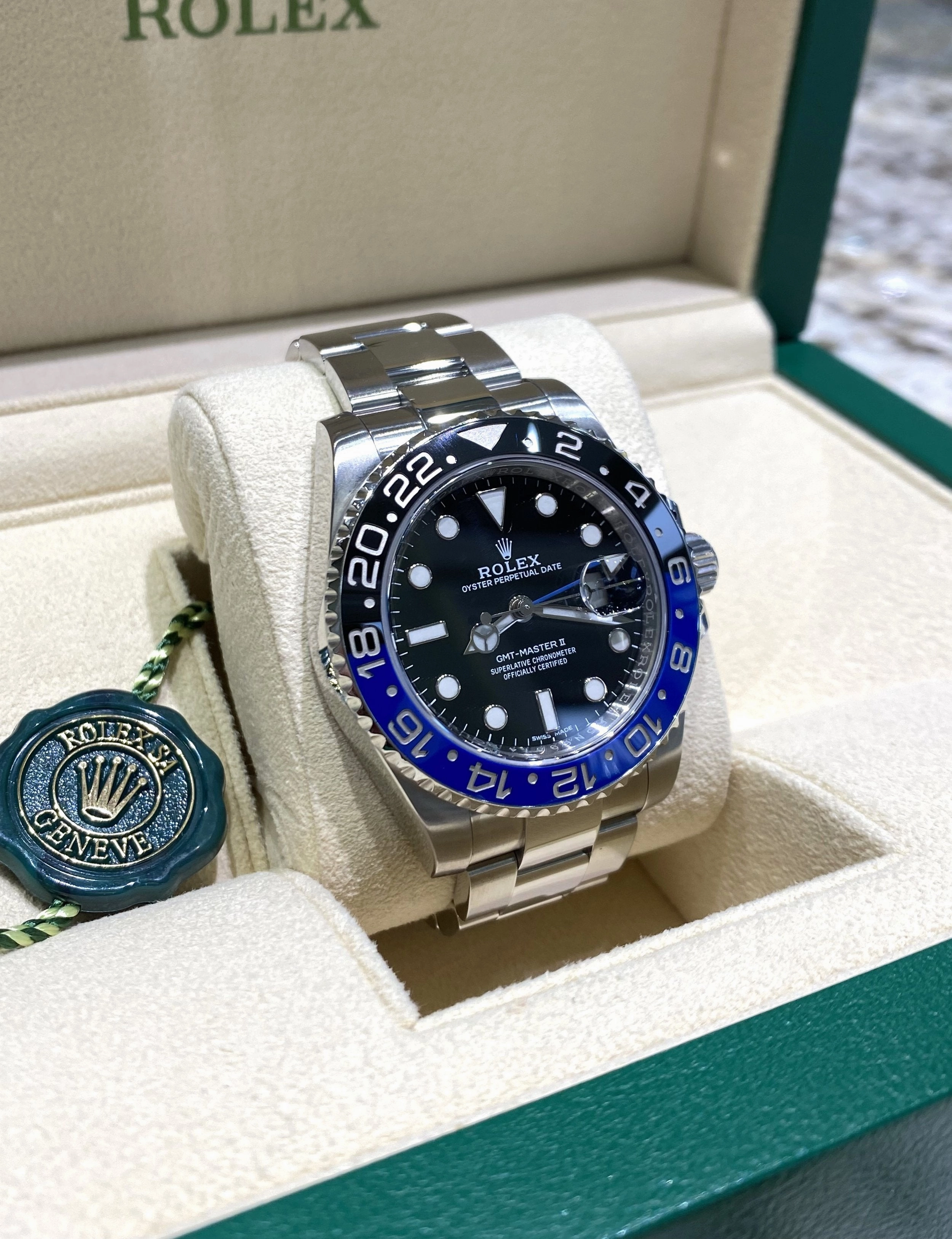 2020 Rolex GMT-Master II Batman 116710BLNR