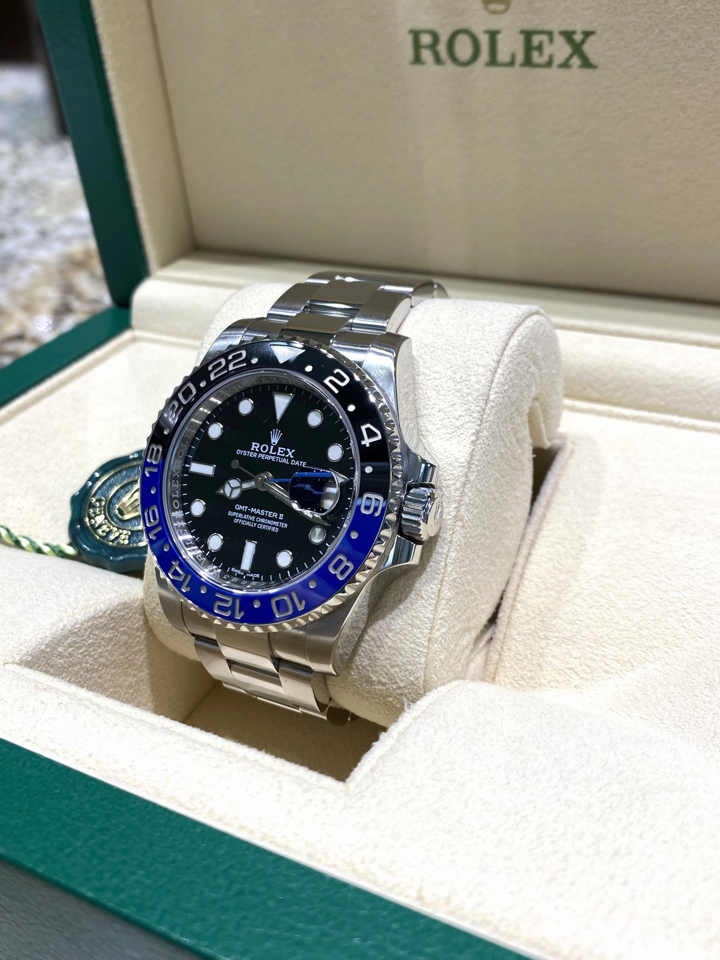 2020 Rolex GMT-Master II Batman 116710BLNR