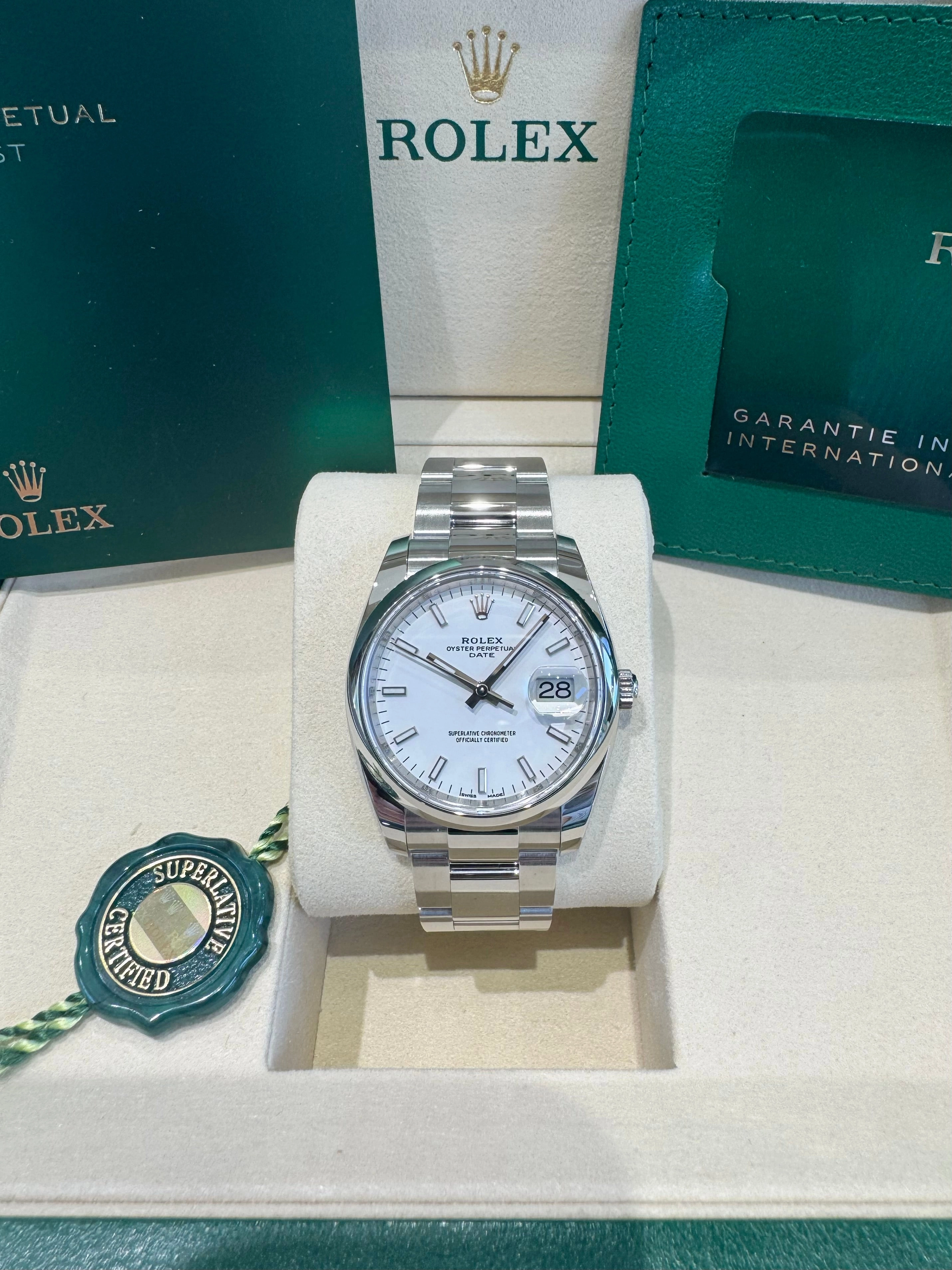 2021 Rolex Date 34 115200