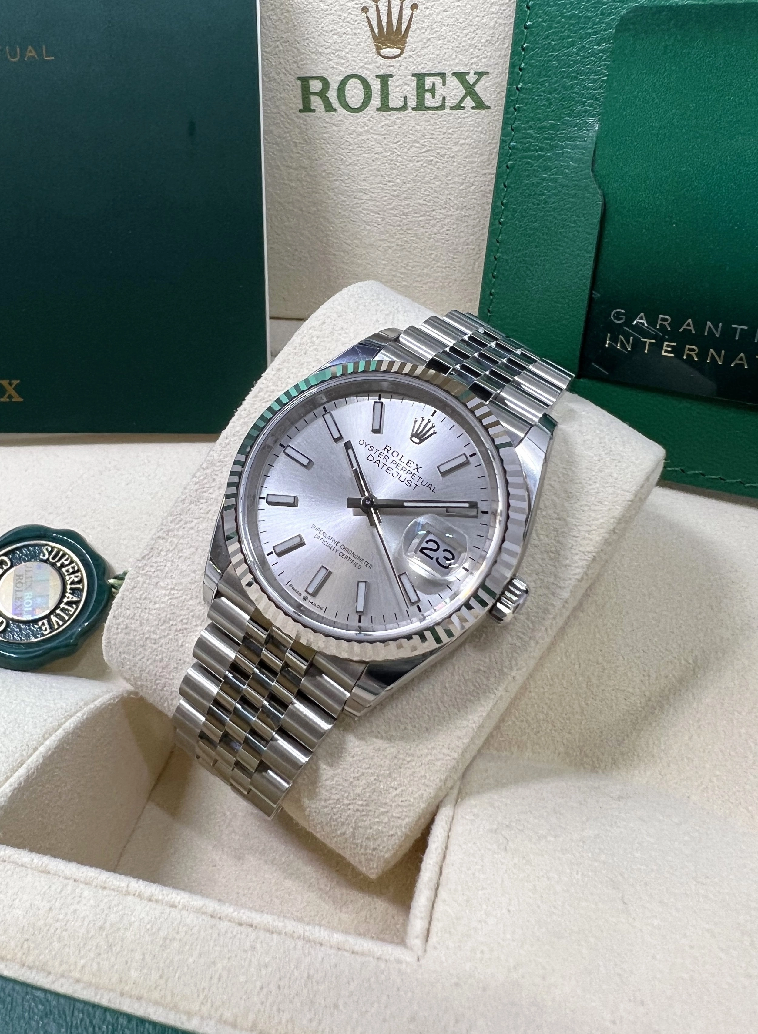 2021 Rolex Datejust 36 126234