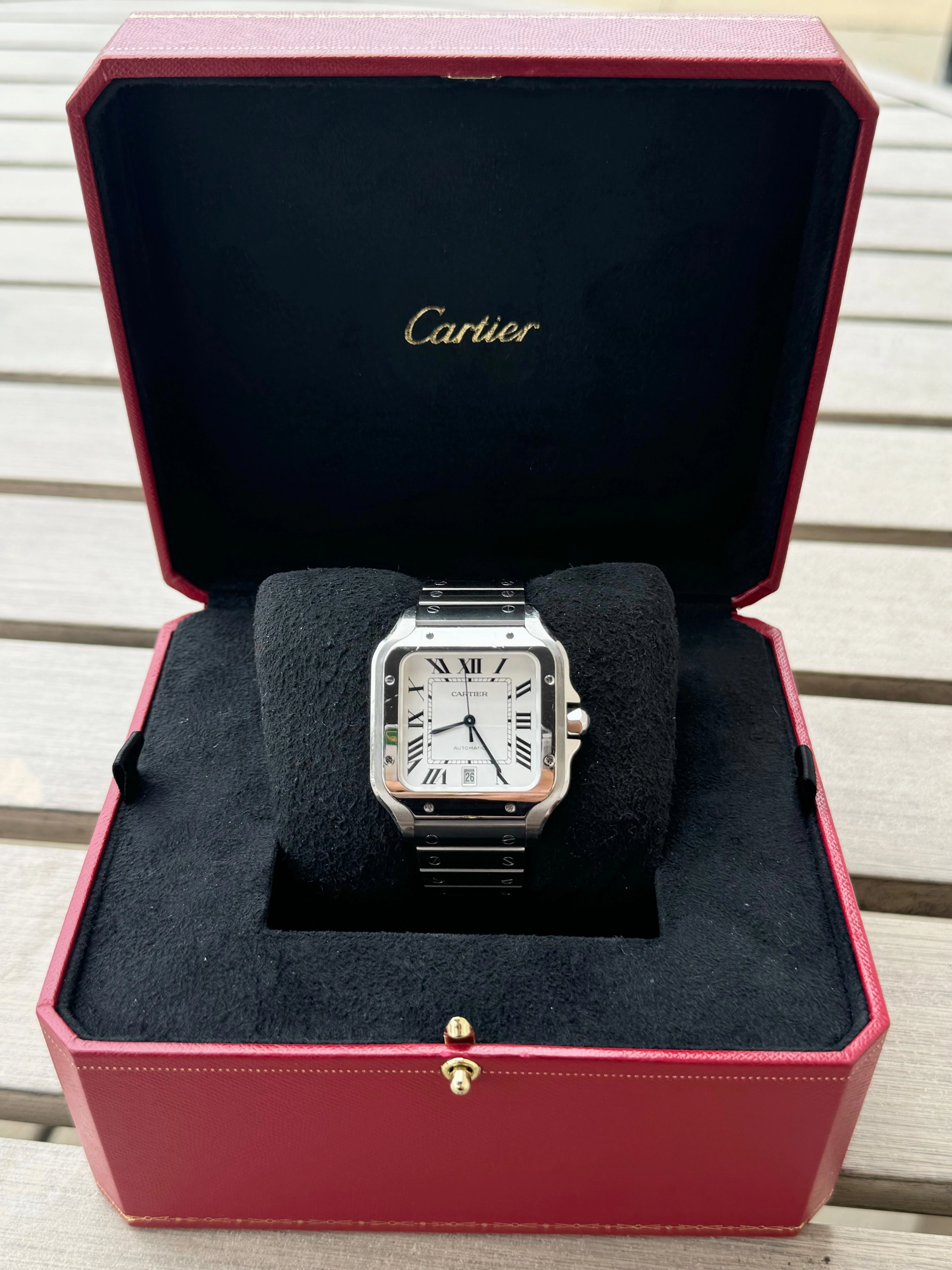 2022 Cartier Santos de Cartier Large WSSA0018