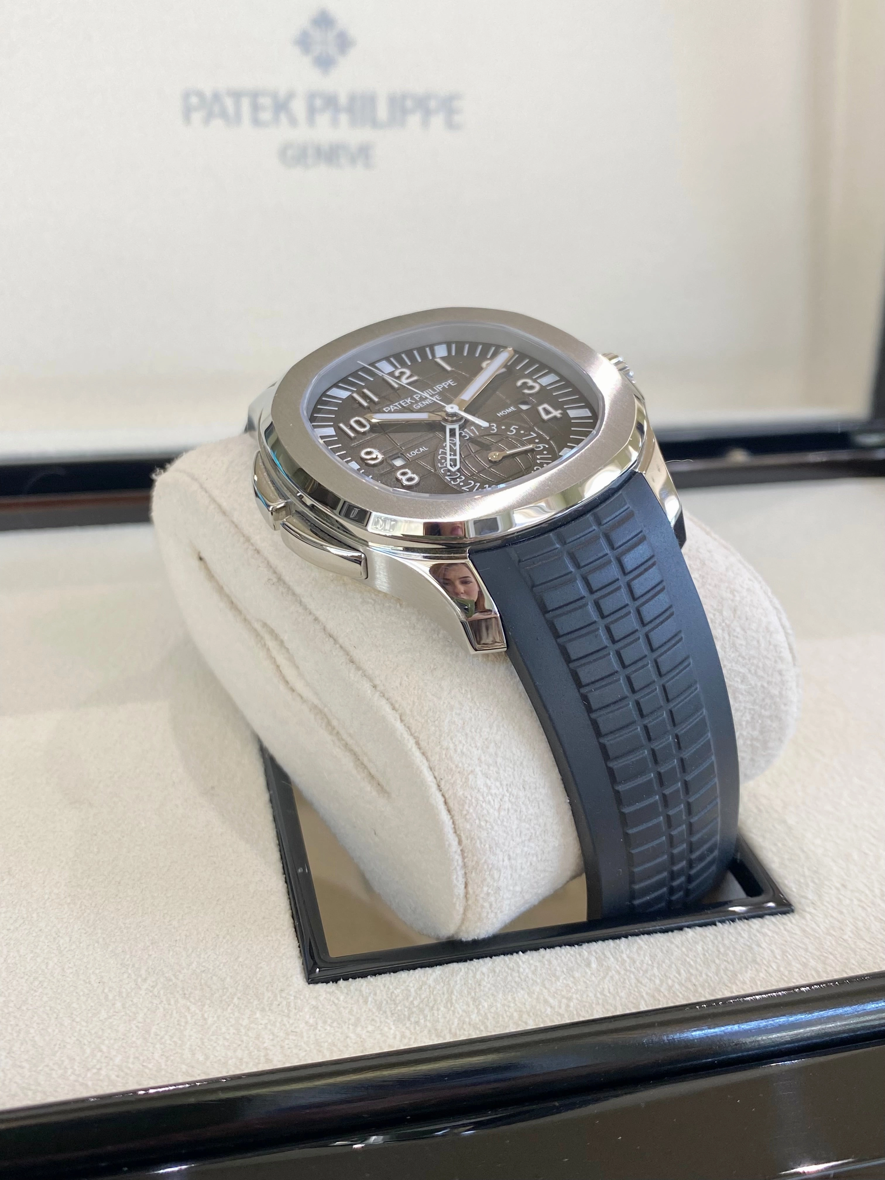 2022 Patek Philippe Aquanaut Travel Time 5164A