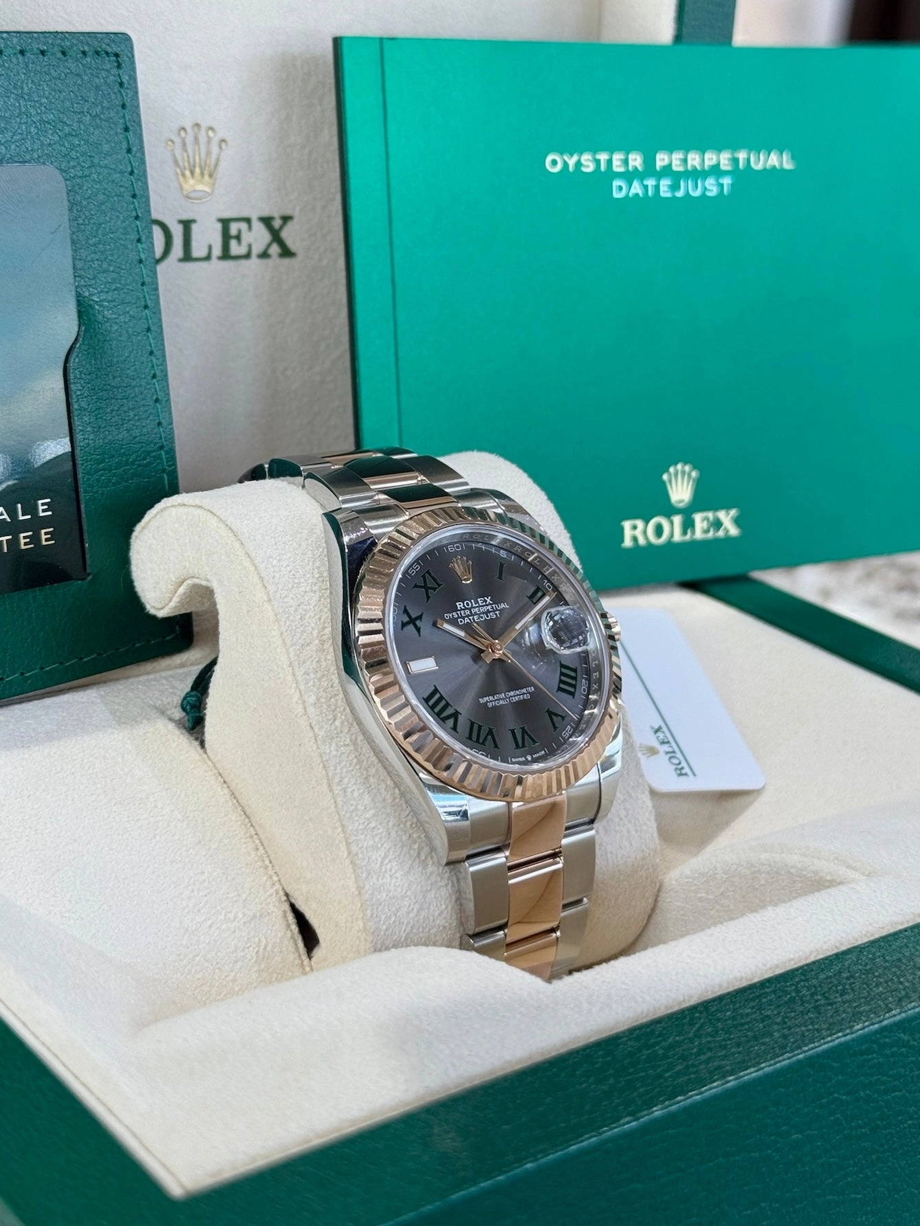 2022 Rolex Datejust 41 Wimbledon 126331
