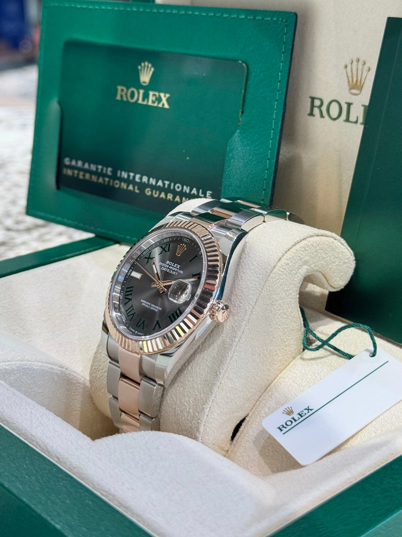 2022 Rolex Datejust 41 Wimbledon 126331