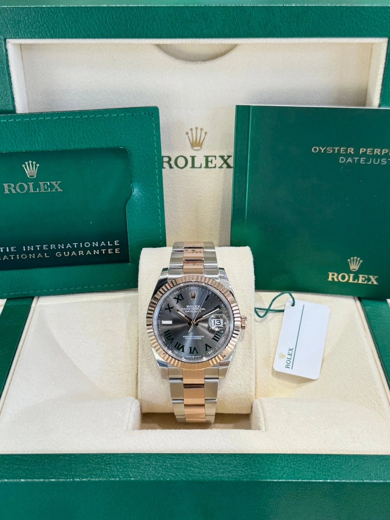 2022 Rolex Datejust 41 Wimbledon 126331