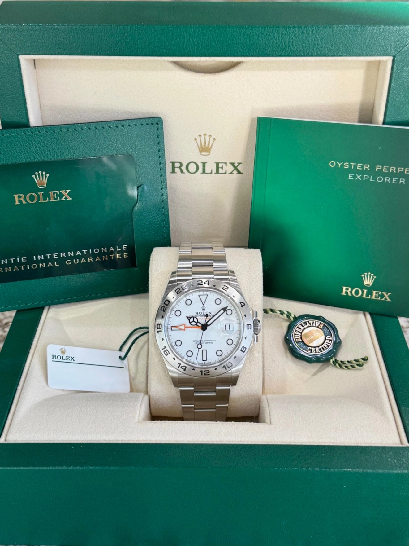 2022 Rolex Explorer II Polar 226570