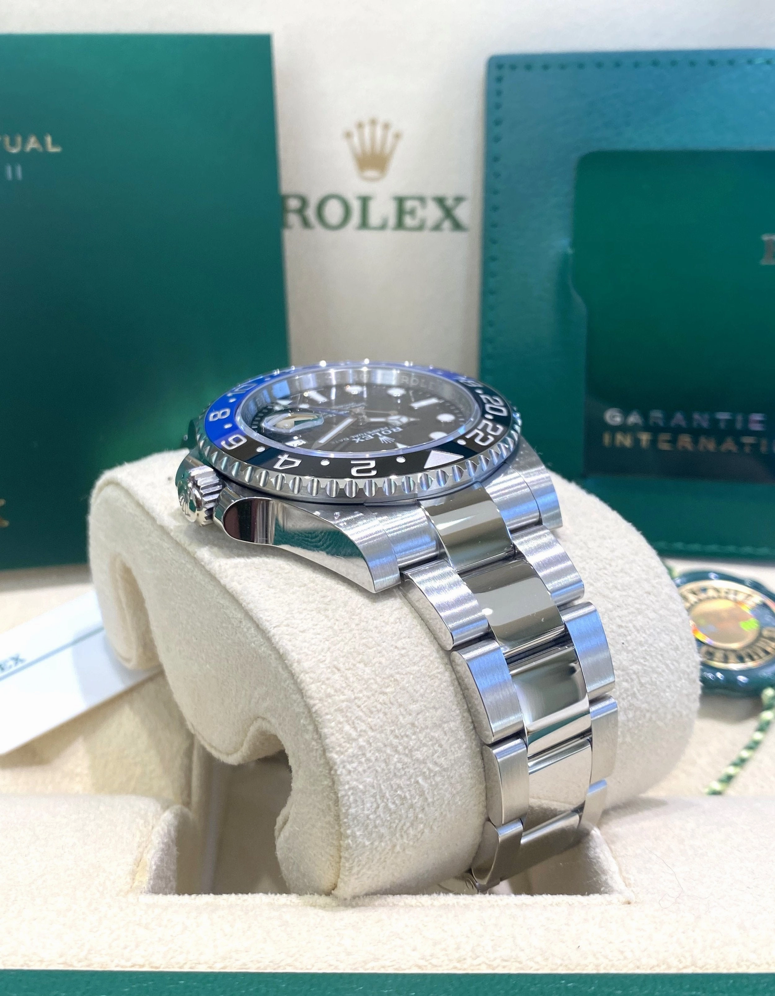 2022 Rolex GMT-Master II Batman 126710BLNR