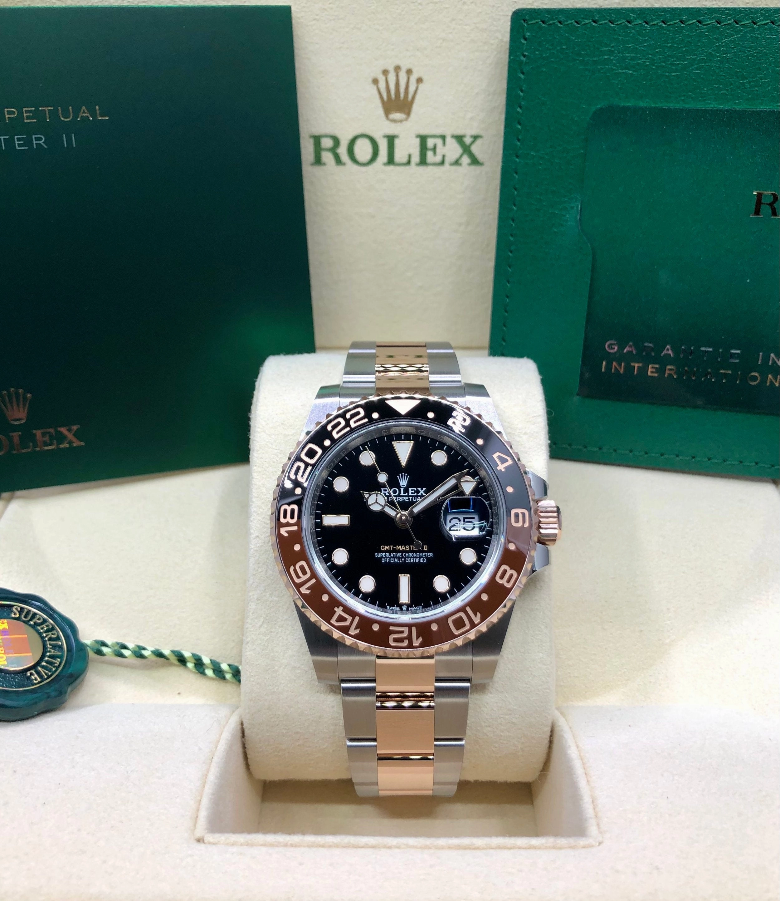 2022 Rolex GMT-Master II Rootbeer 126711CHNR