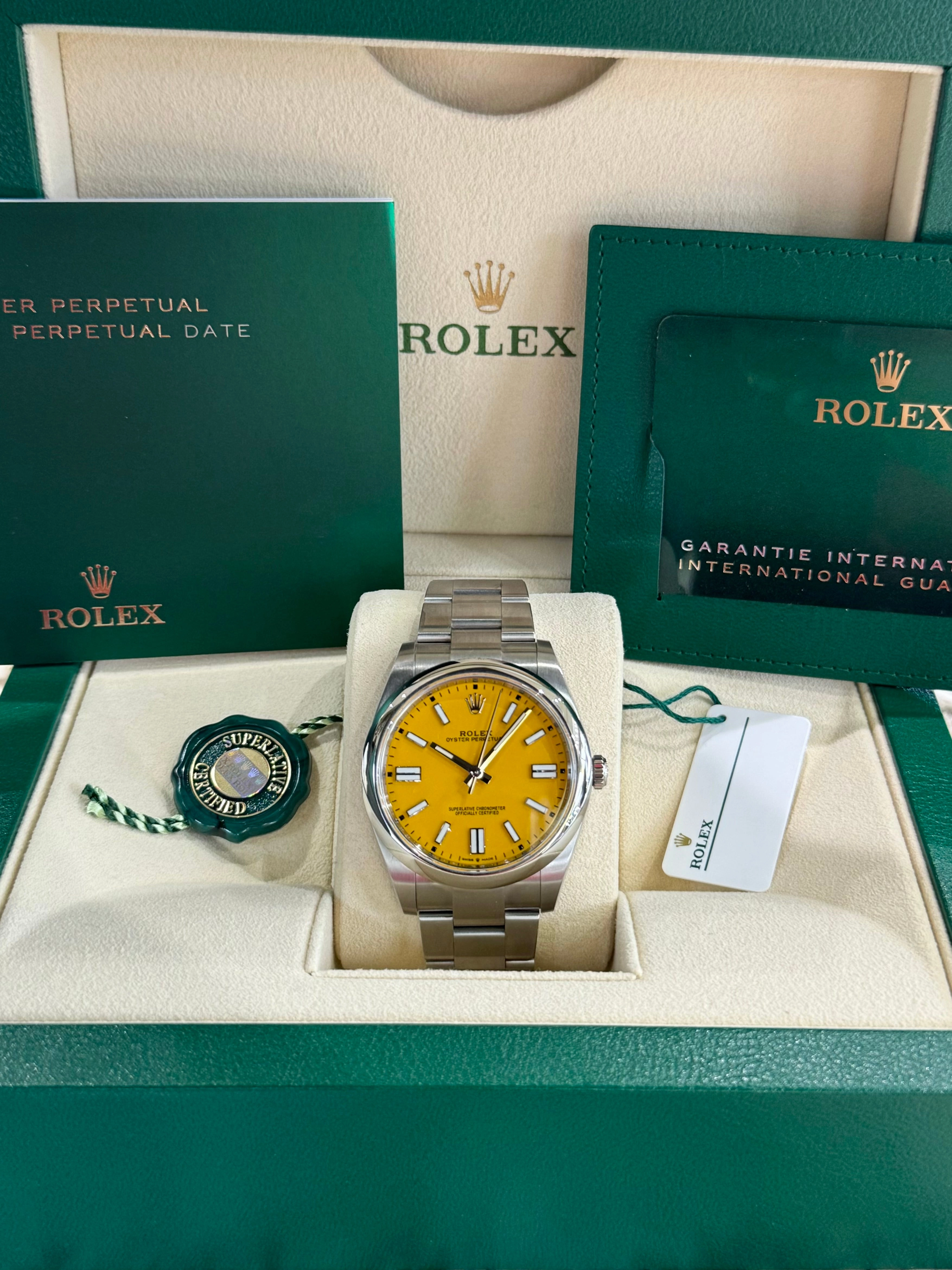 2022 Rolex Oyster Perpetual 41 124300