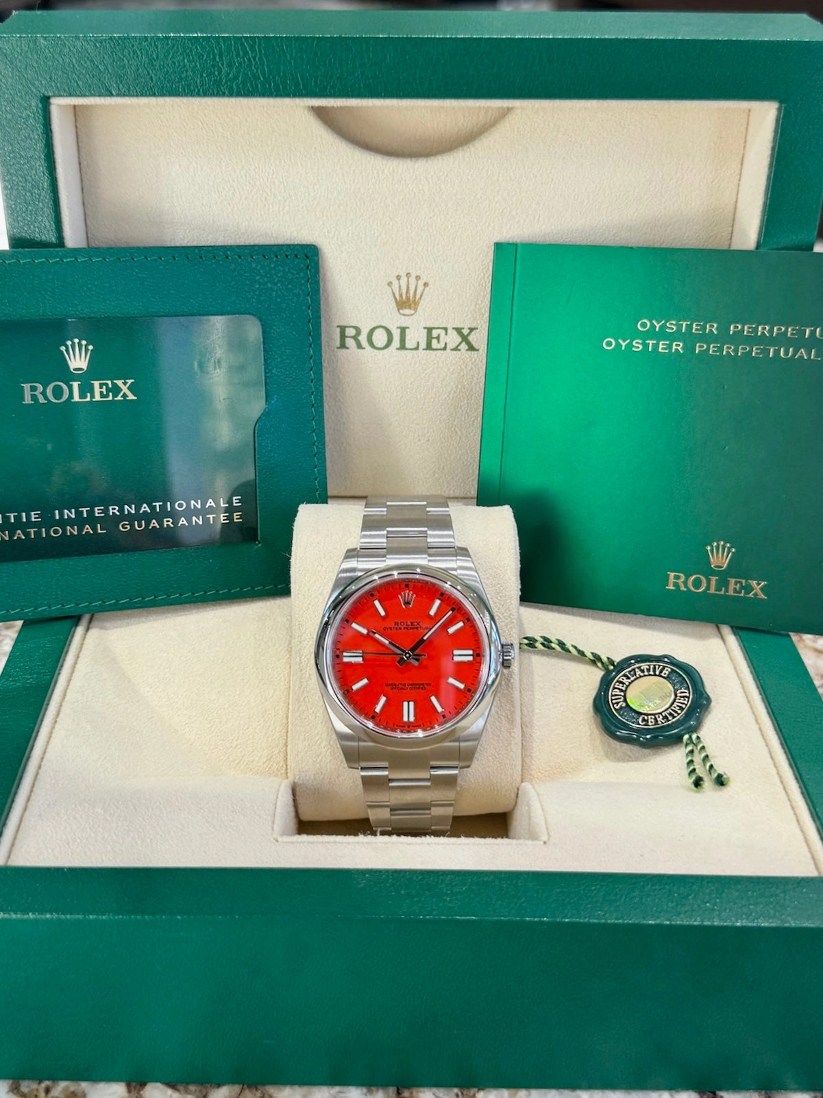 2022 Rolex Oyster Perpetual 41 124300