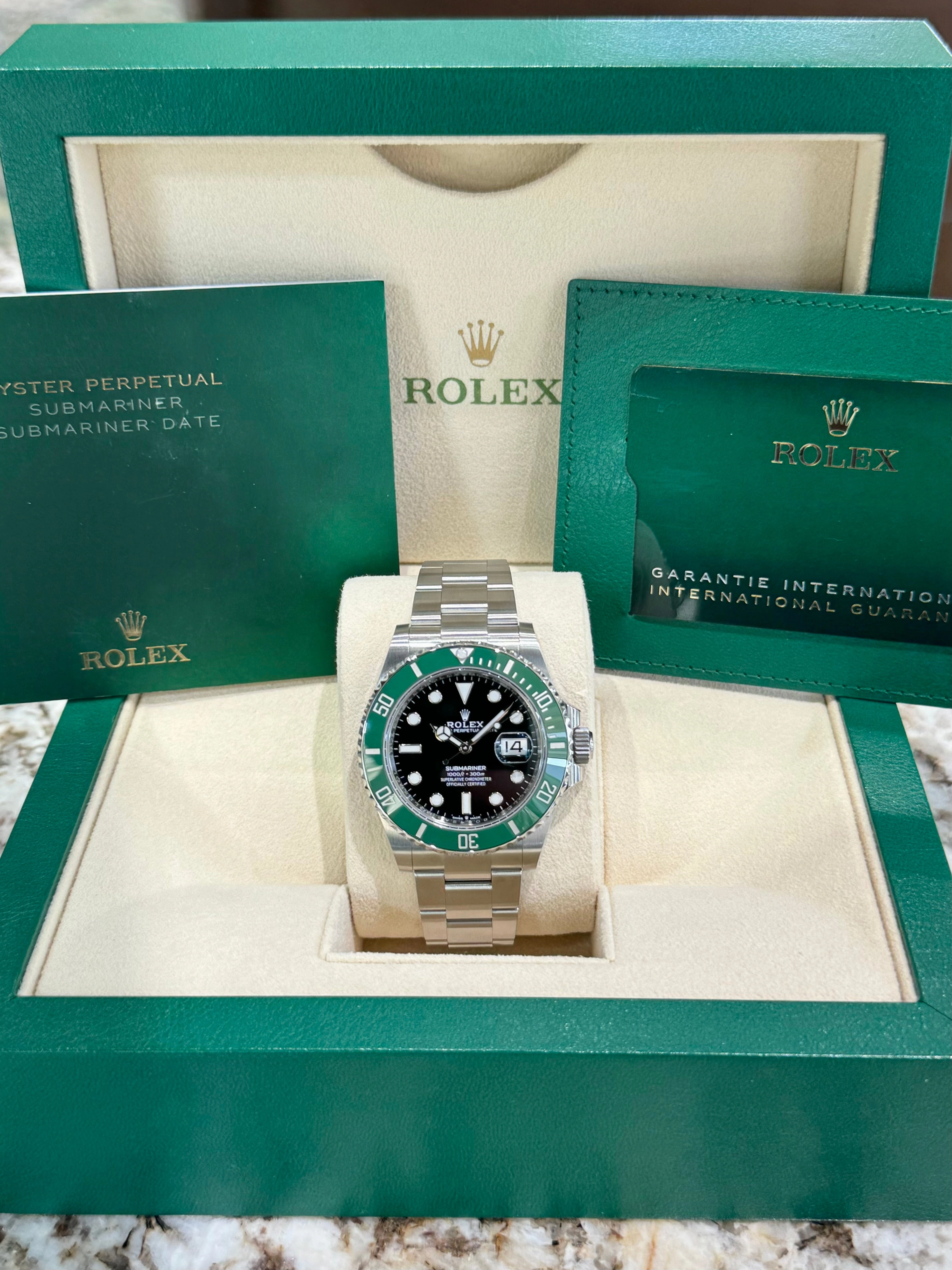 2022 Rolex Submariner Starbucks 126610LV
