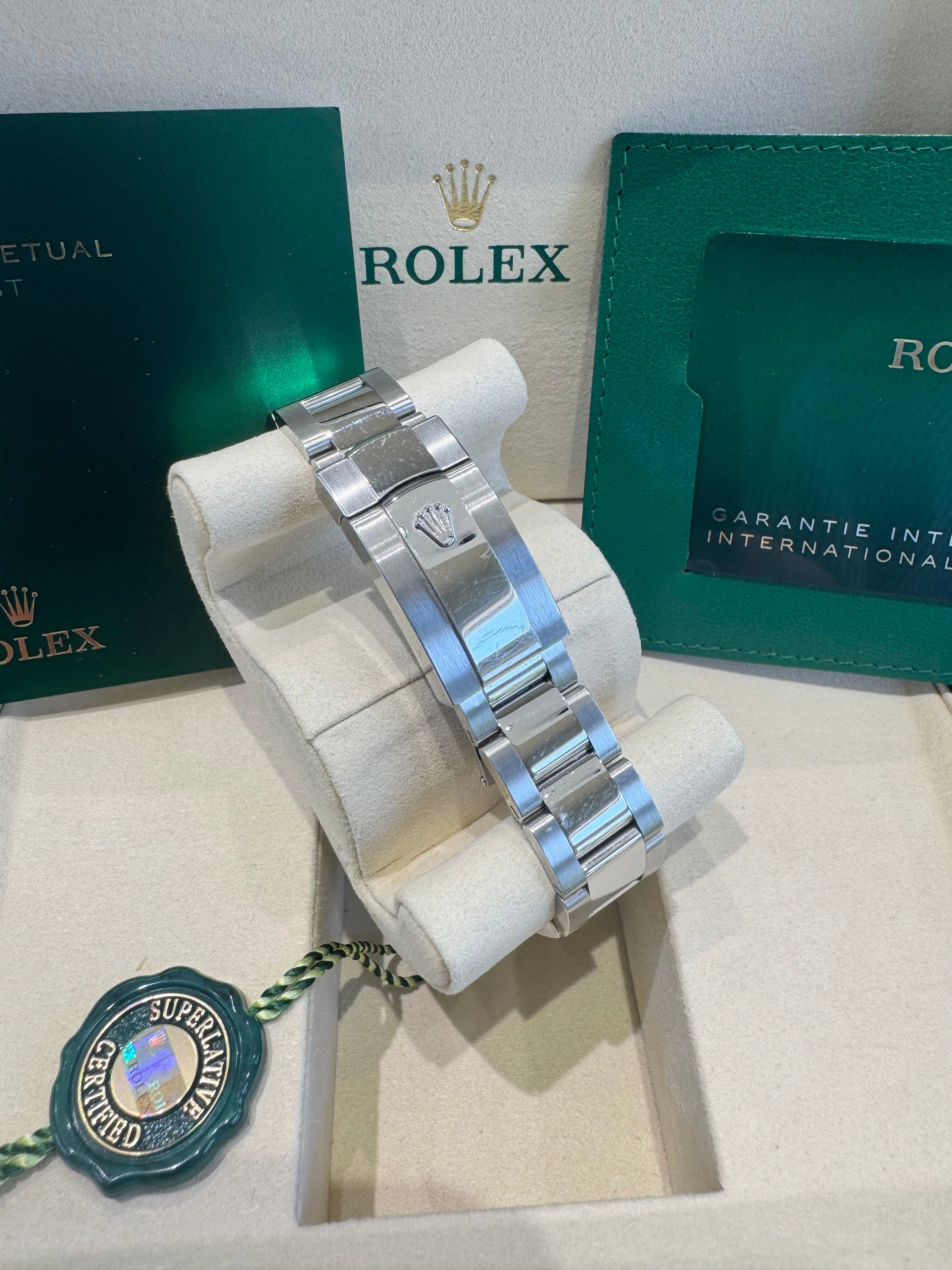 2023 Rolex Datejust 41 Mint Motif 126300