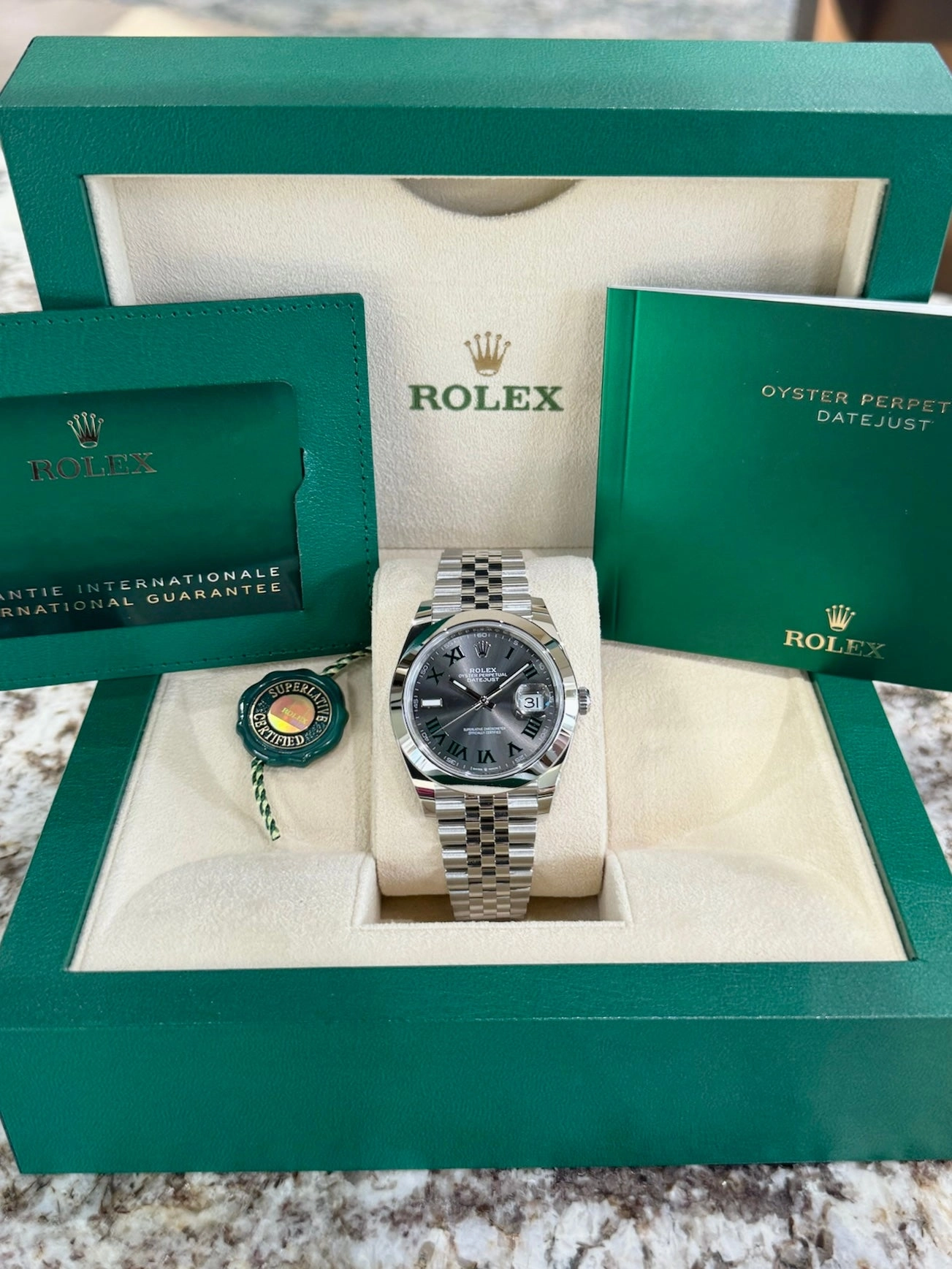2023 Rolex Datejust 41 Wimbledon 126300