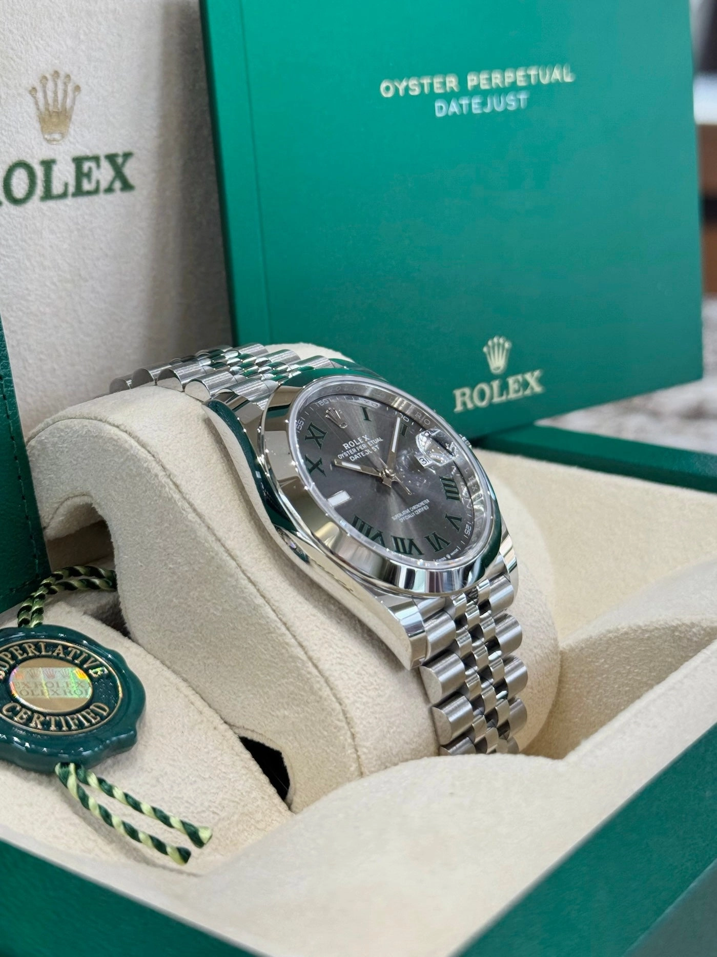 2023 Rolex Datejust 41 Wimbledon 126300
