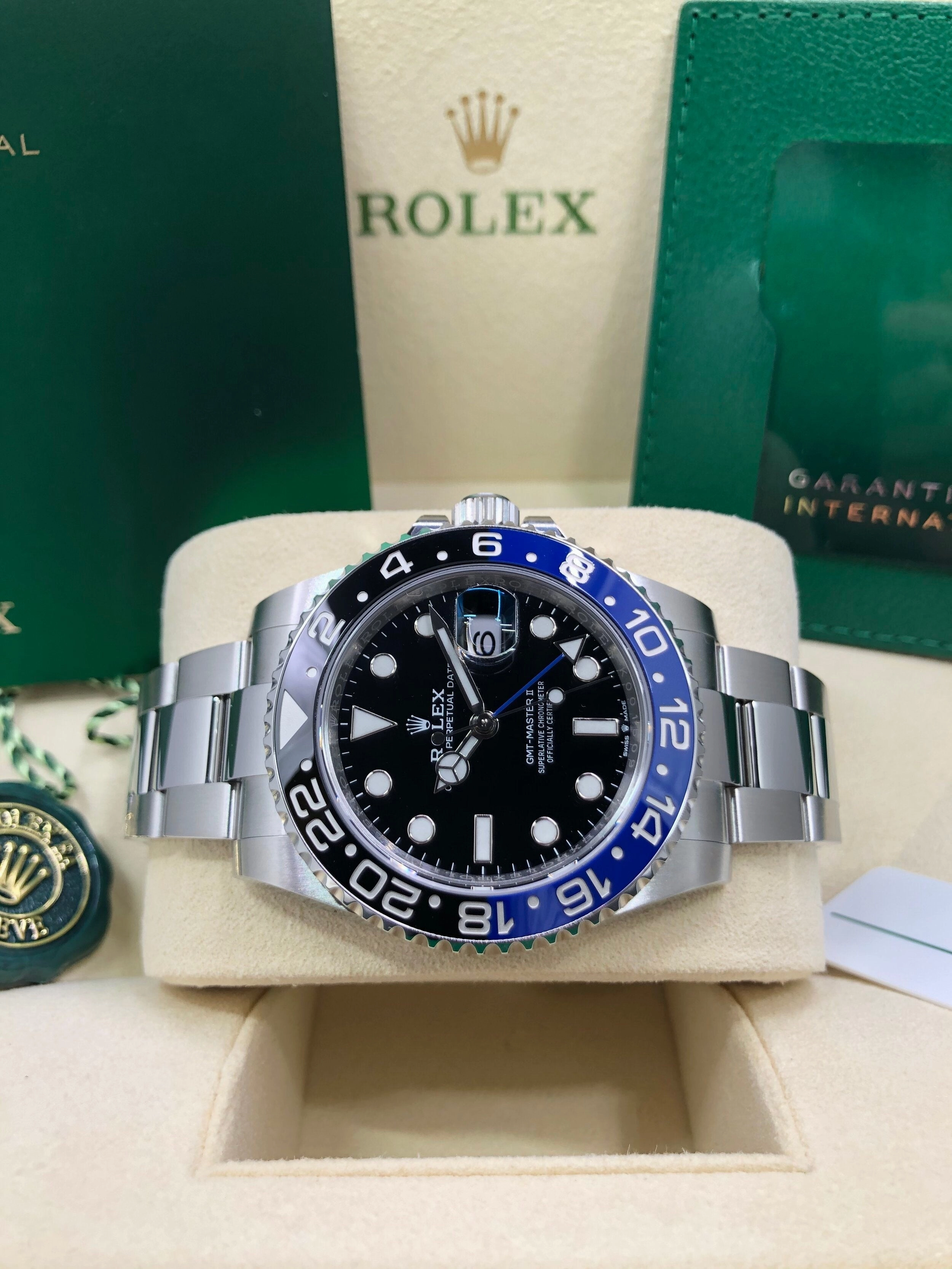 2023 Rolex GMT-Master II Batman 126710BLNR