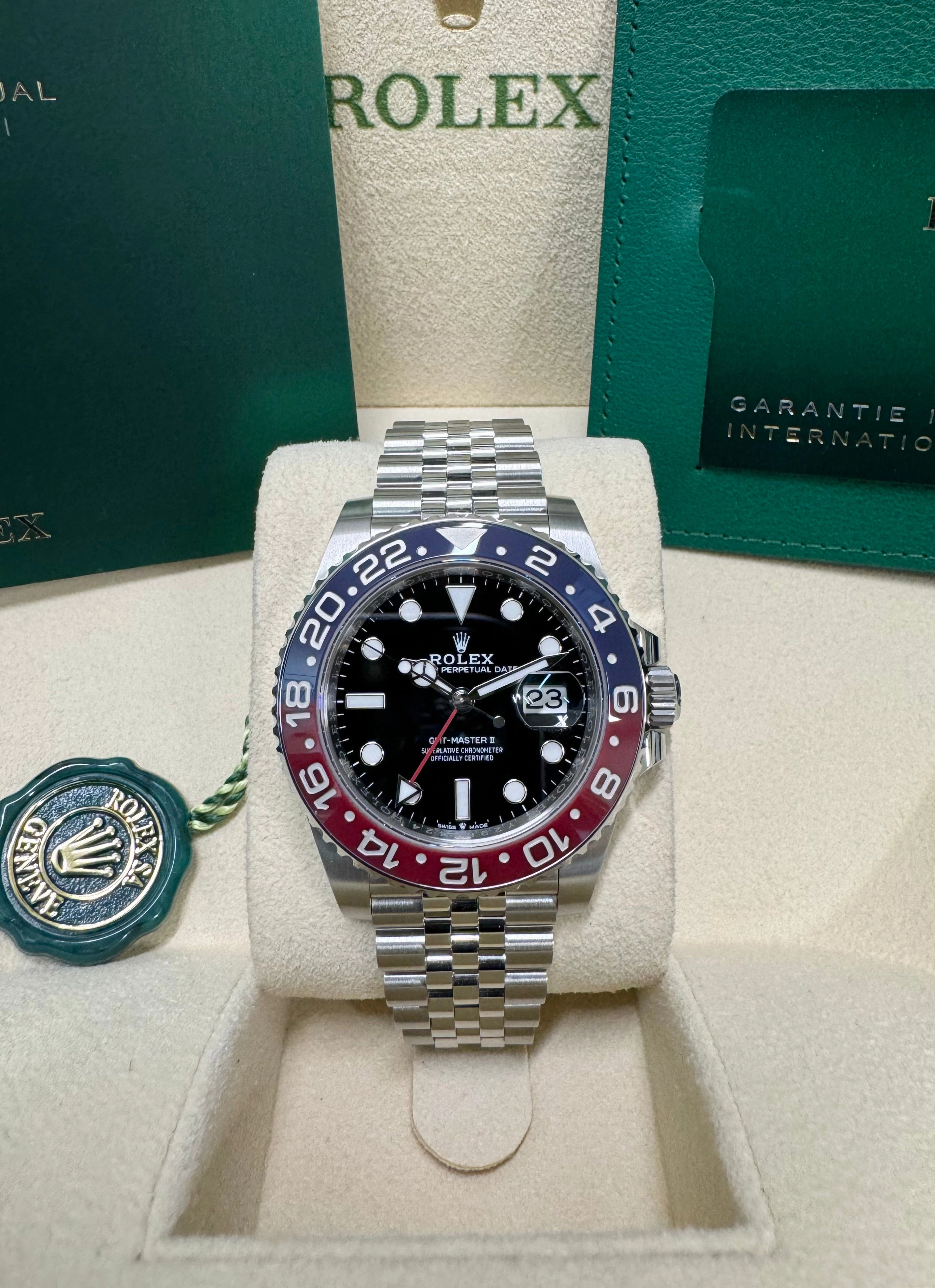 2023 Rolex GMT-Master II Pepsi 126710BLRO