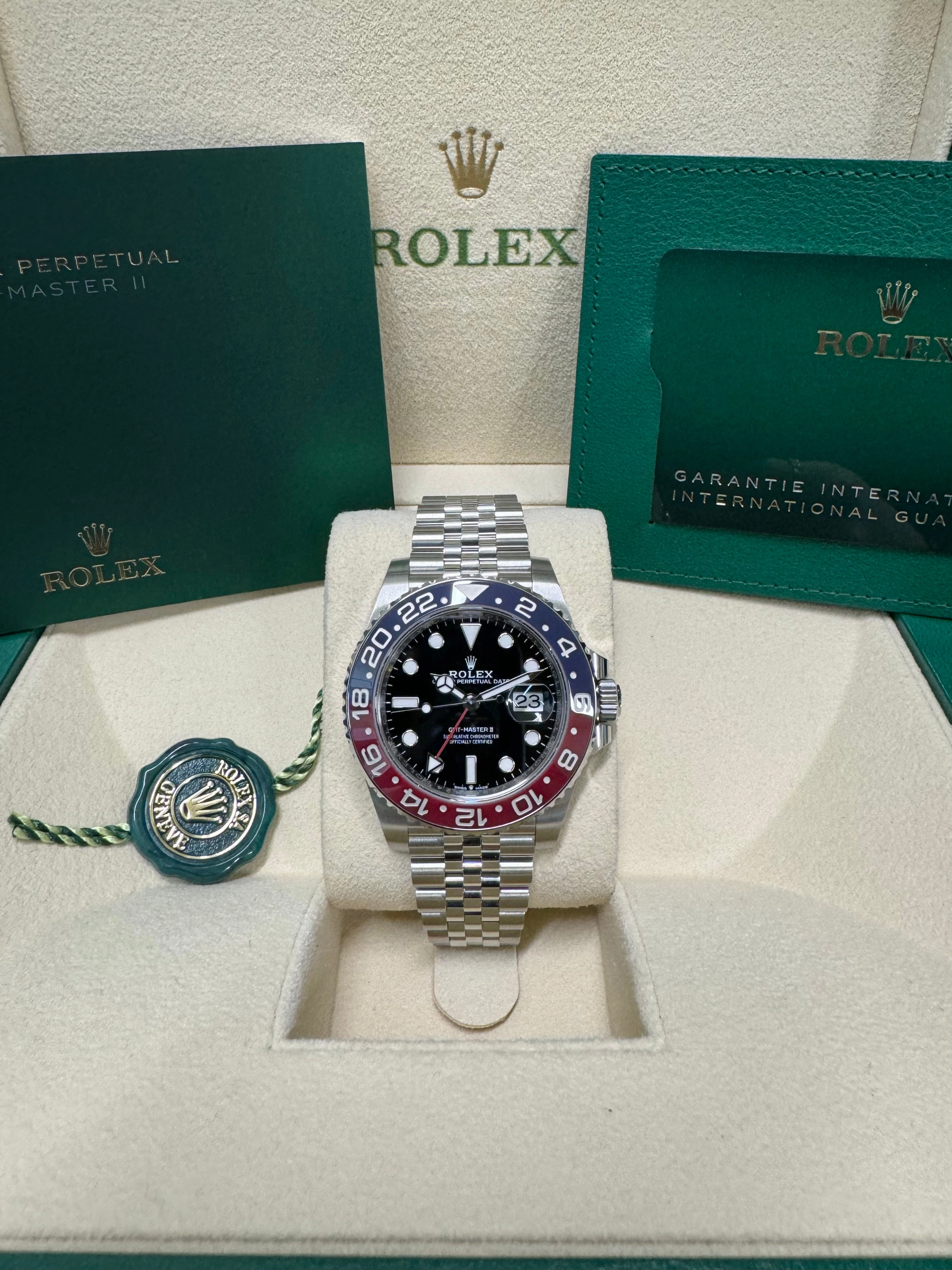 2023 Rolex GMT-Master II Pepsi 126710BLRO