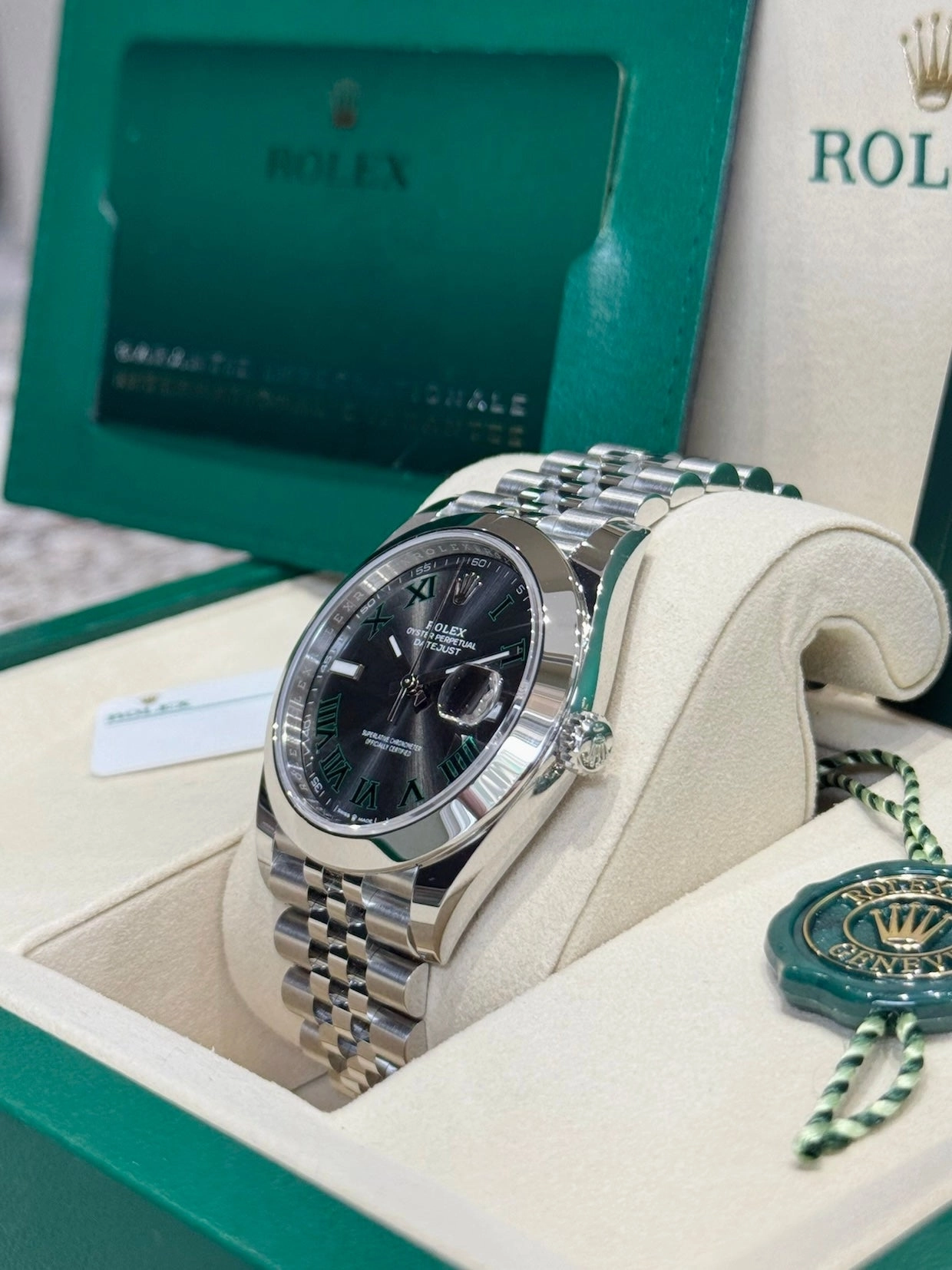 2025 Rolex Datejust 41 Wimbledon 126300