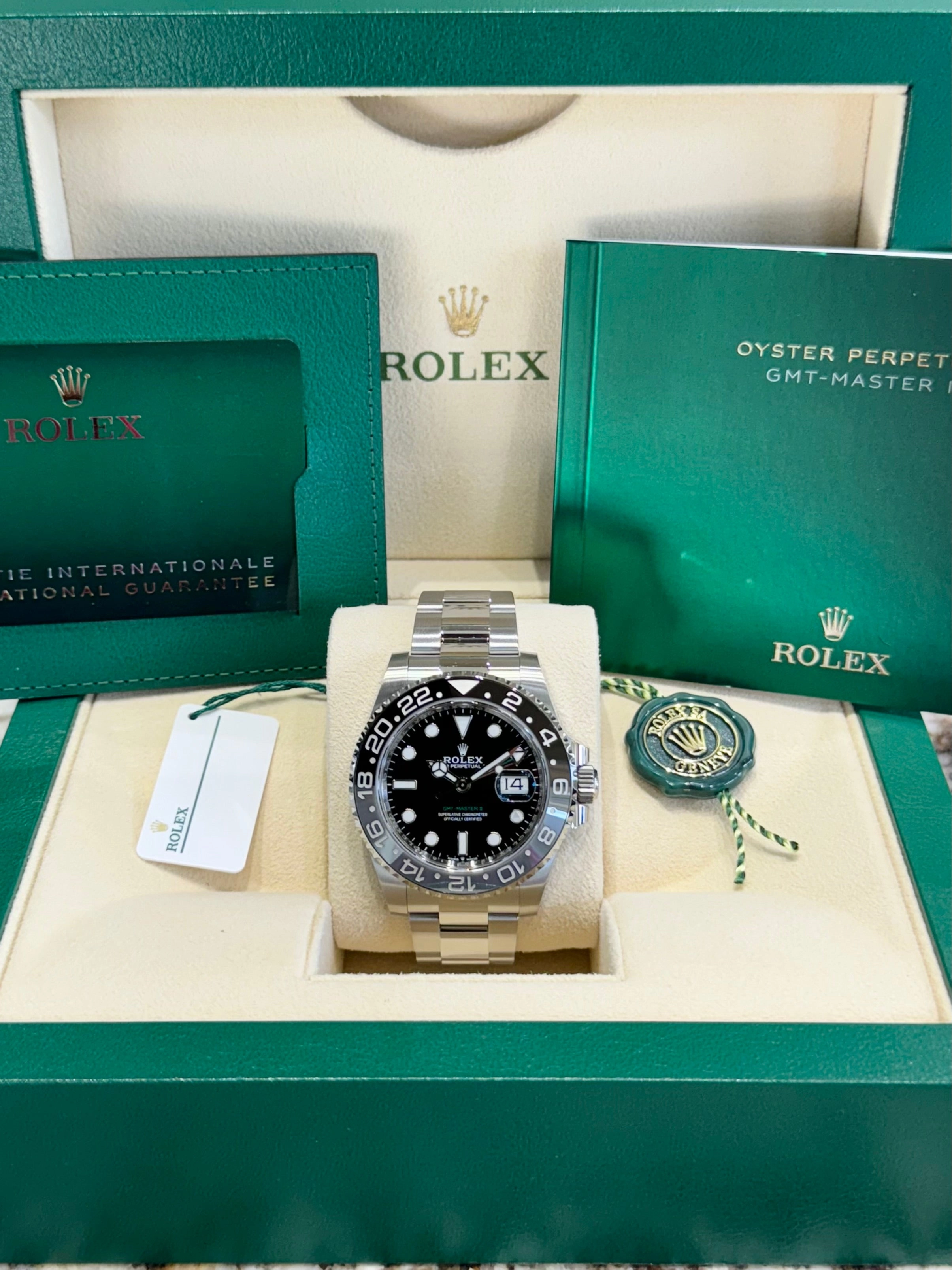 2025 Rolex GMT-Master II Bruce Wayne 126710GRNR