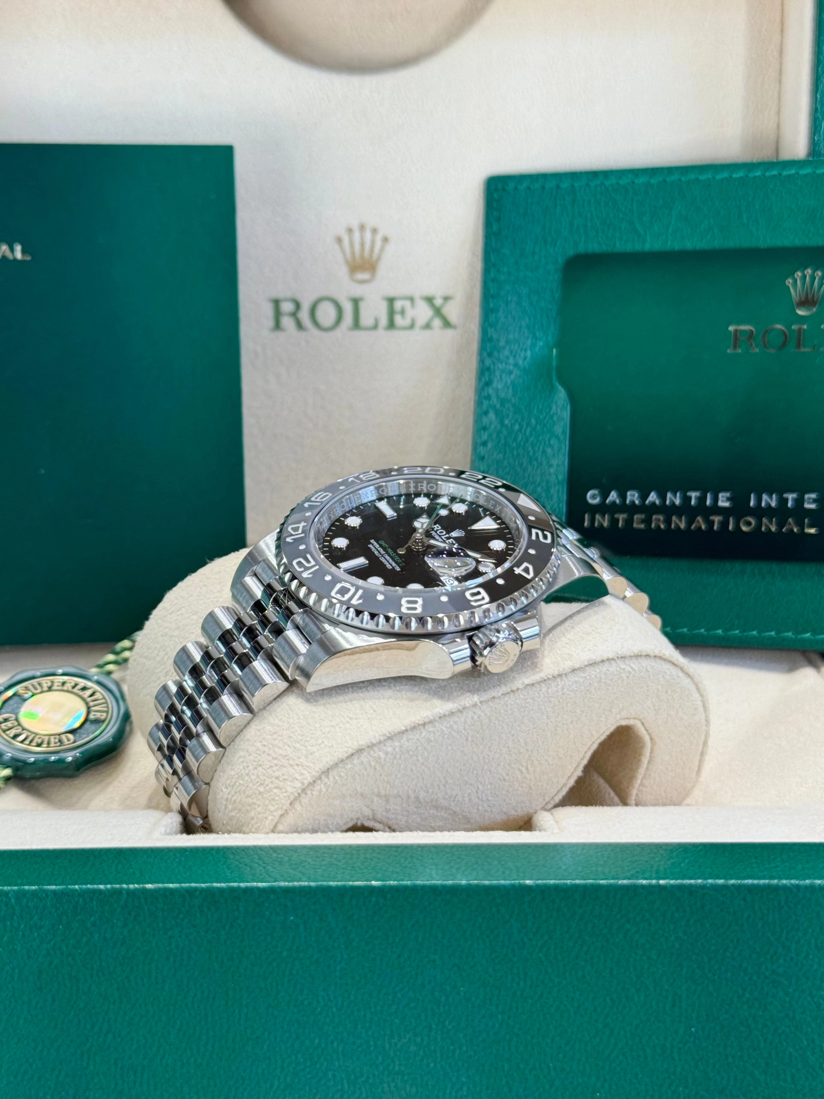 2025 Rolex GMT-Master II Bruce Wayne 126710GRNR