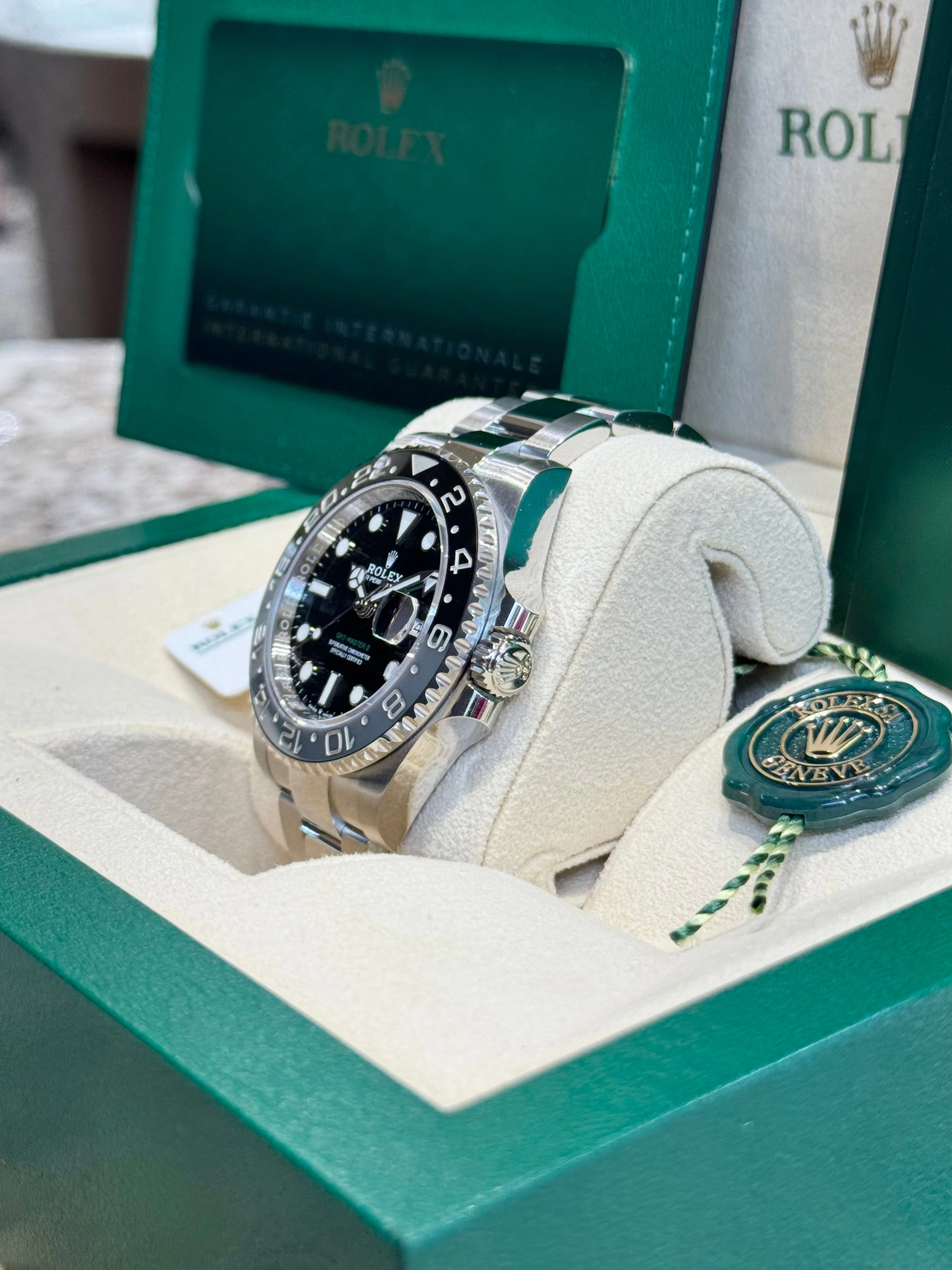 2025 Rolex GMT-Master II Bruce Wayne 126710GRNR