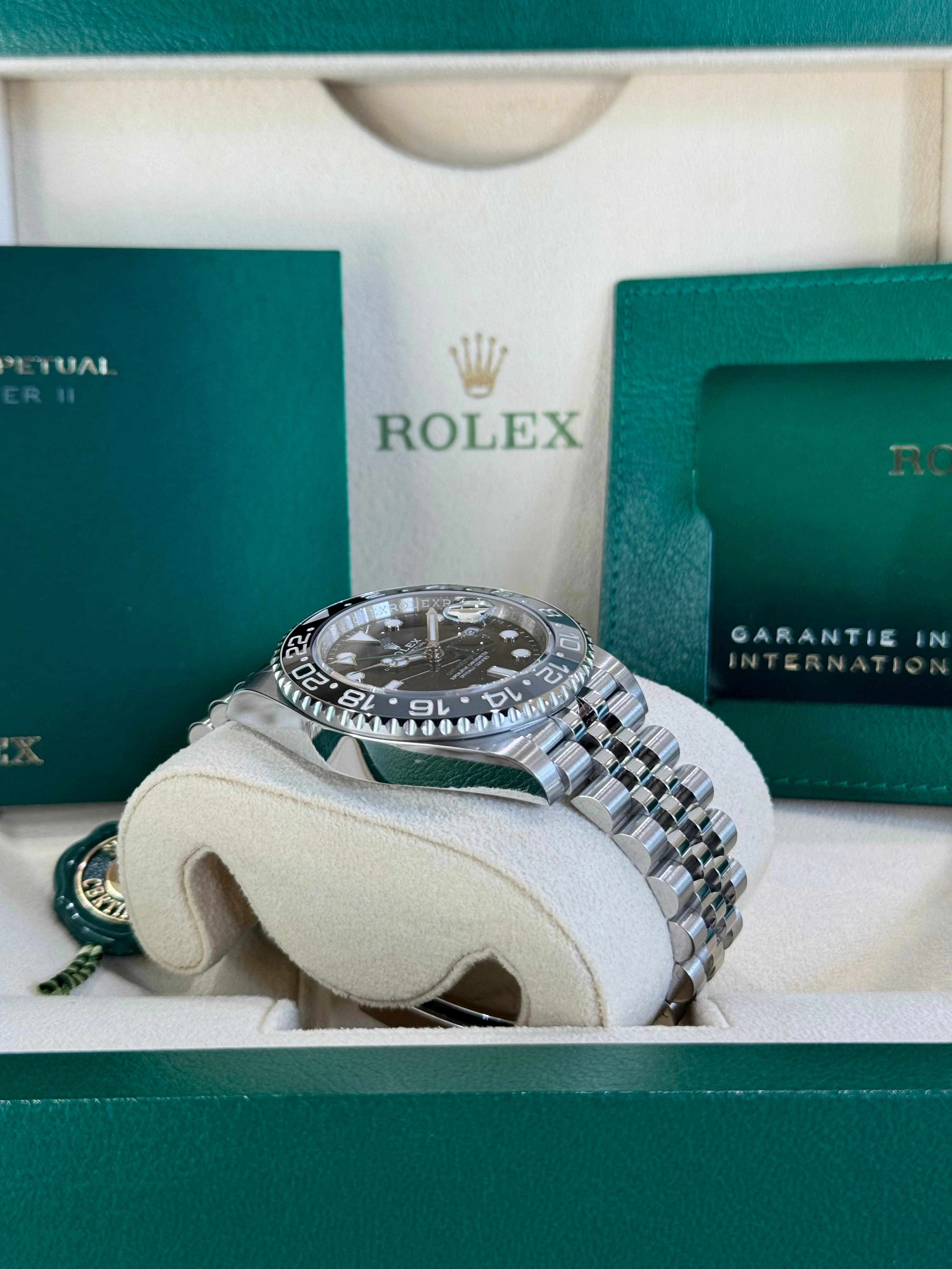 2025 Rolex GMT-Master II Bruce Wayne 126710GRNR