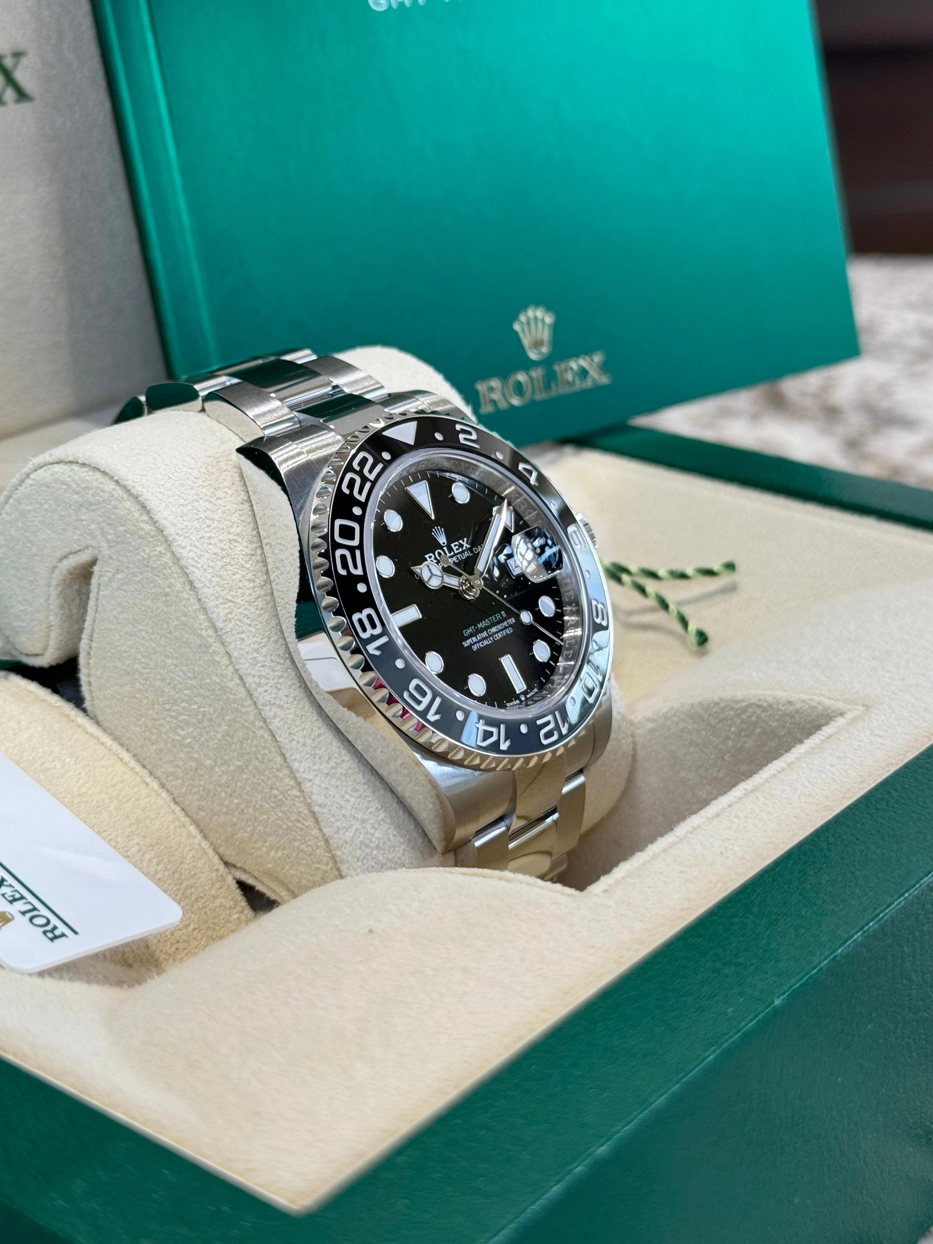 2025 Rolex GMT-Master II Bruce Wayne 126710GRNR