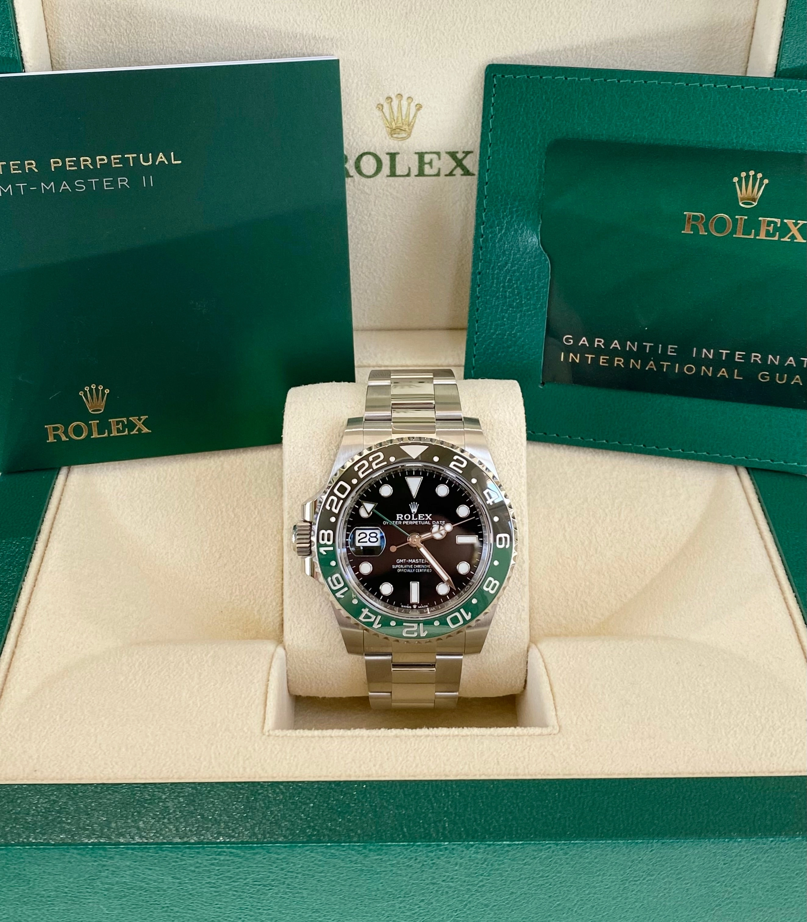 2025 Rolex GMT-Master II Sprite 126720VTNR