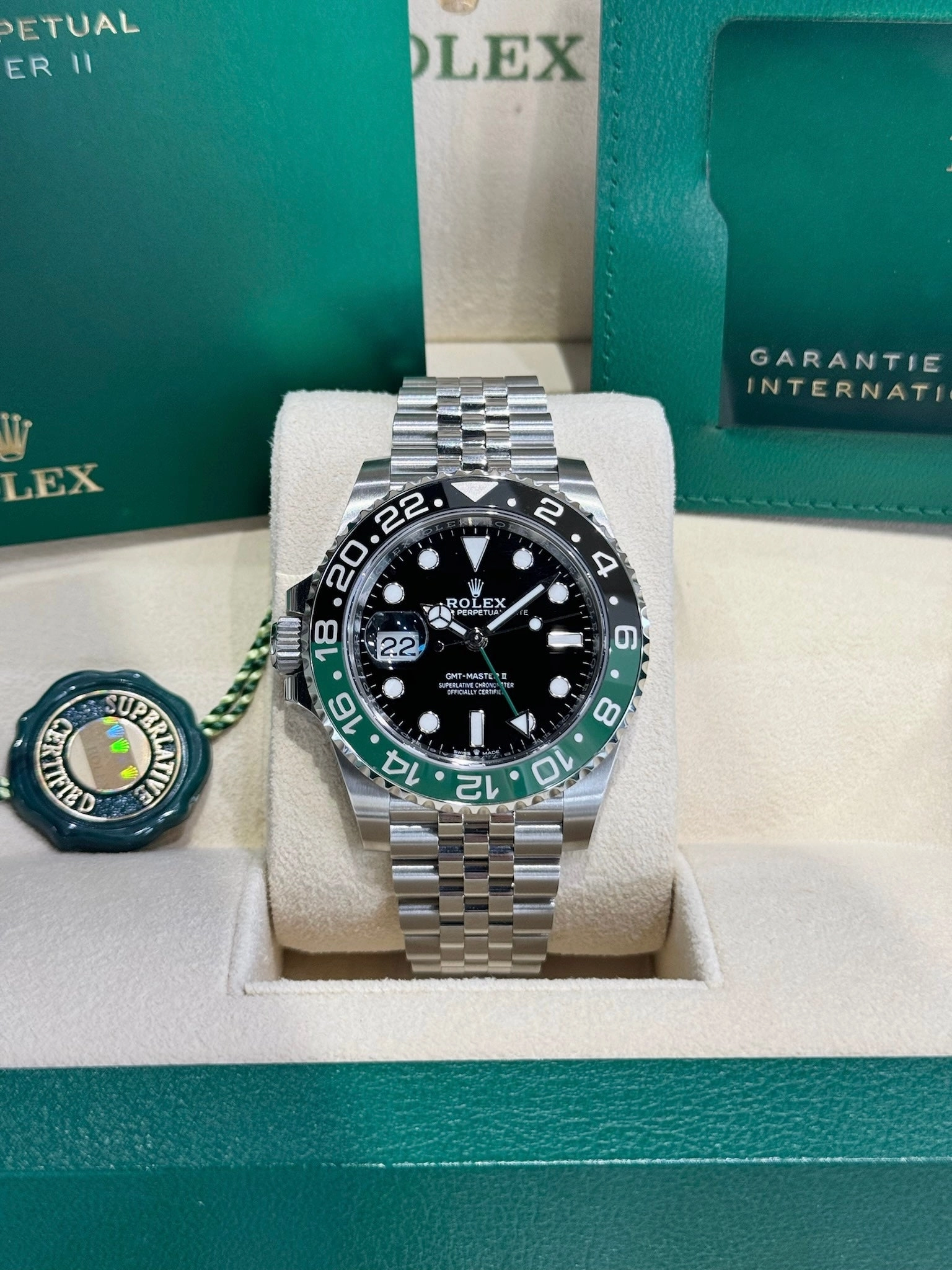 2025 Rolex GMT-Master II Sprite 126720VTNR